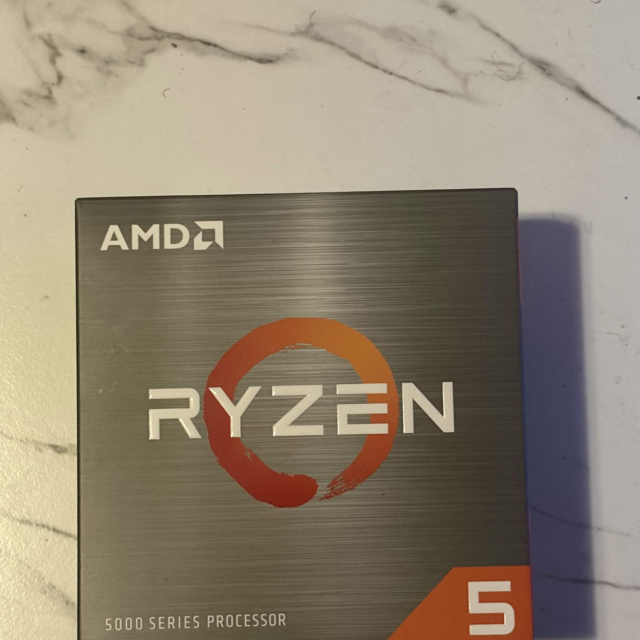 AMD Ryzen 5 5500 6-Core, 12-Thread Unlocked Desktop Processor with Wraith Stealth Cooler