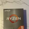 AMD Ryzen 5 5500 6-Core, 12-Thread Unlocked Desktop Processor with Wraith Stealth Cooler