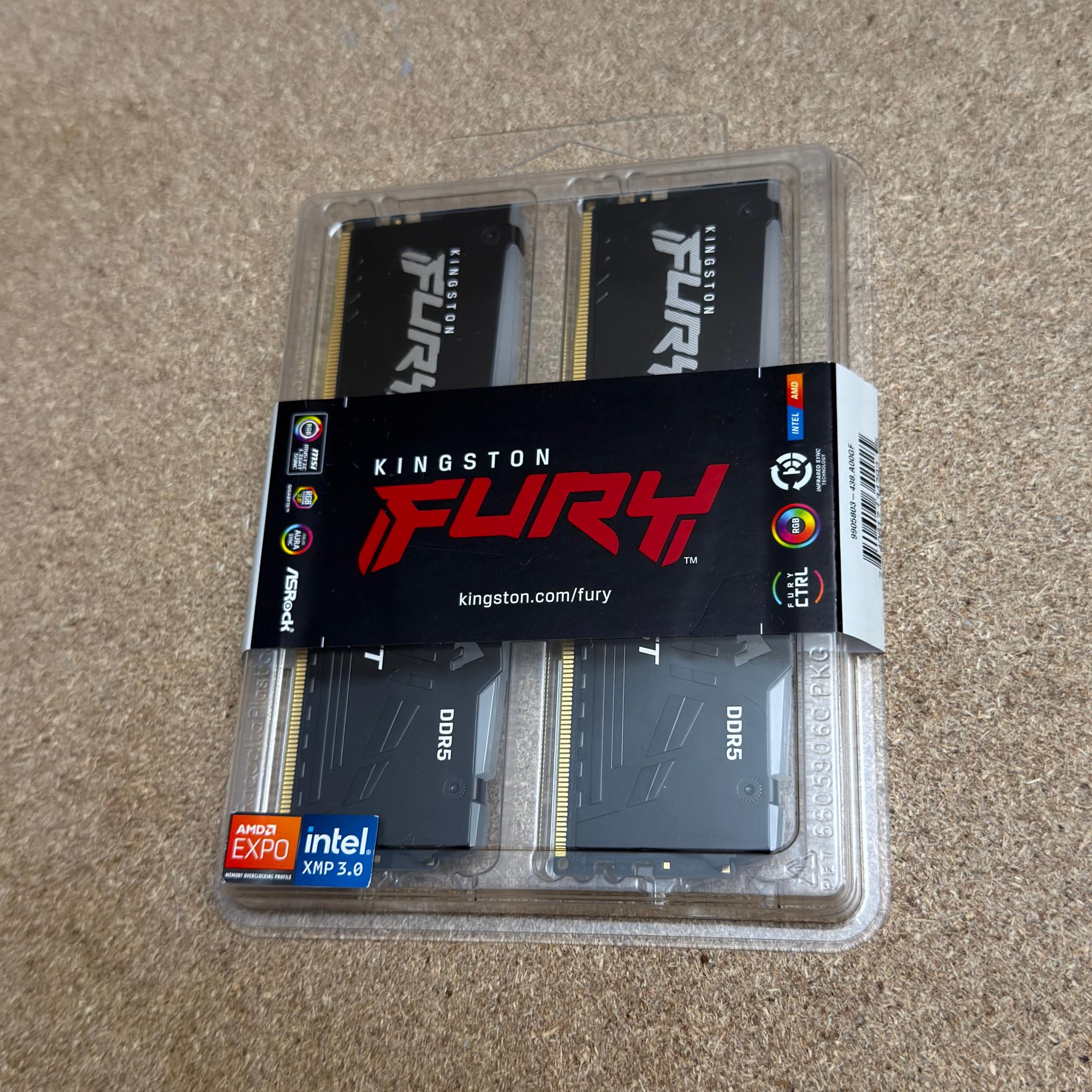 DDR5 RAM 32GB - Kingston Fury Beast