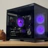 ♠️ Black Gaming PC ♠️ RTX 5050 ( = 4060) | Ryzen 5 5500 | 16gb RGB RAM | 1TB SSD - WiFi, BlueTooth