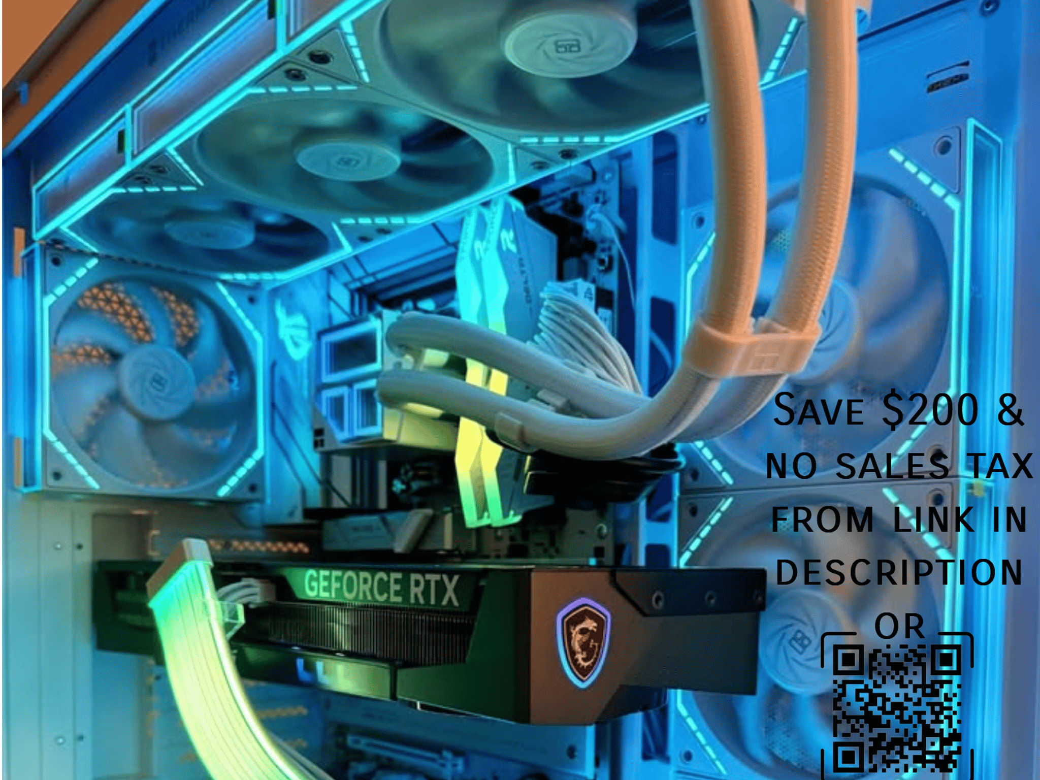 ❄️9800X3D | RTX 5070 Ti | 32gb DDR5| Windows 11 Pro| "The FrostForge" Gaming PC