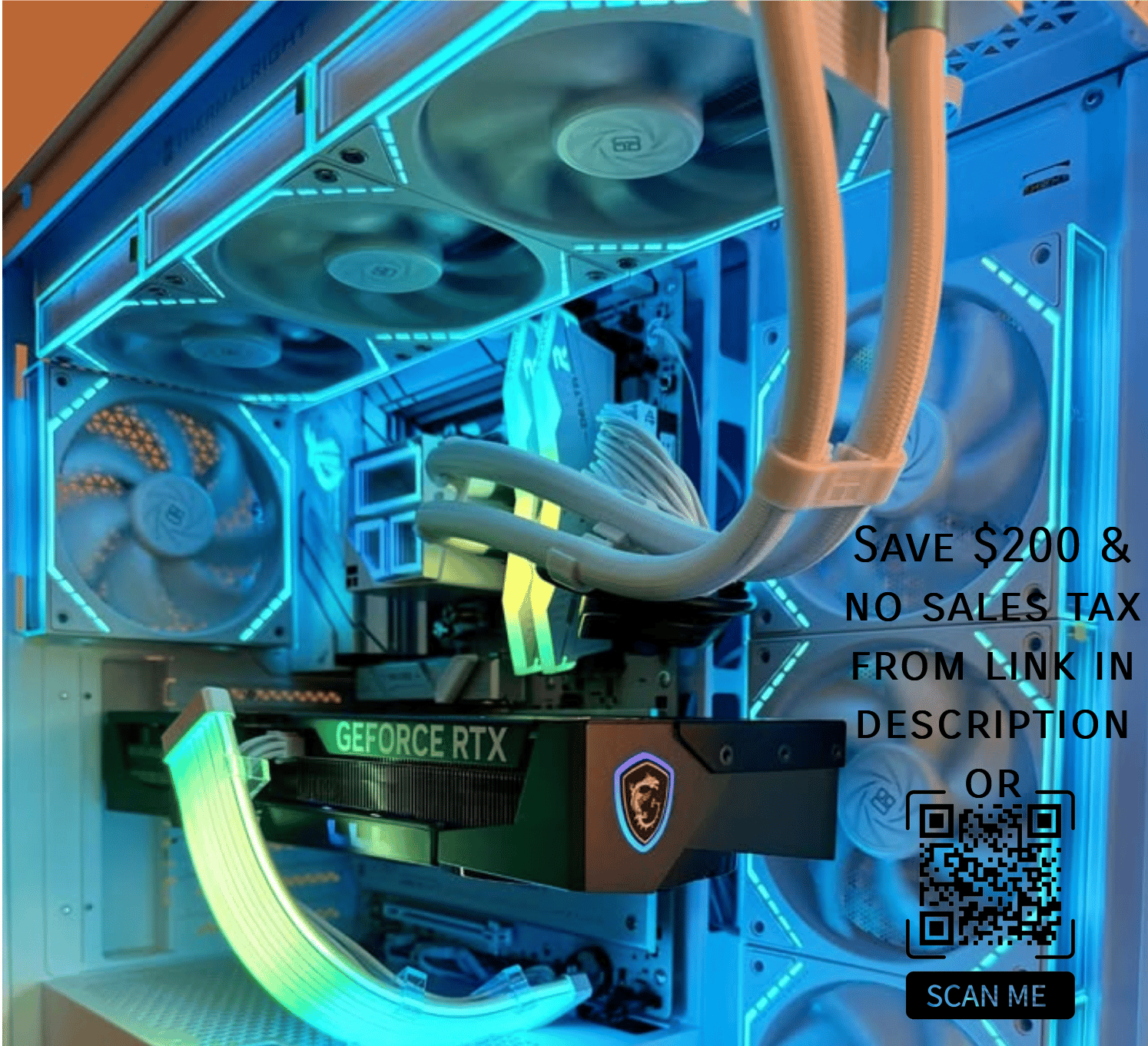 ❄️9800X3D | RTX 5070 Ti | 32gb DDR5| Windows 11 Pro| "The FrostForge" Gaming PC