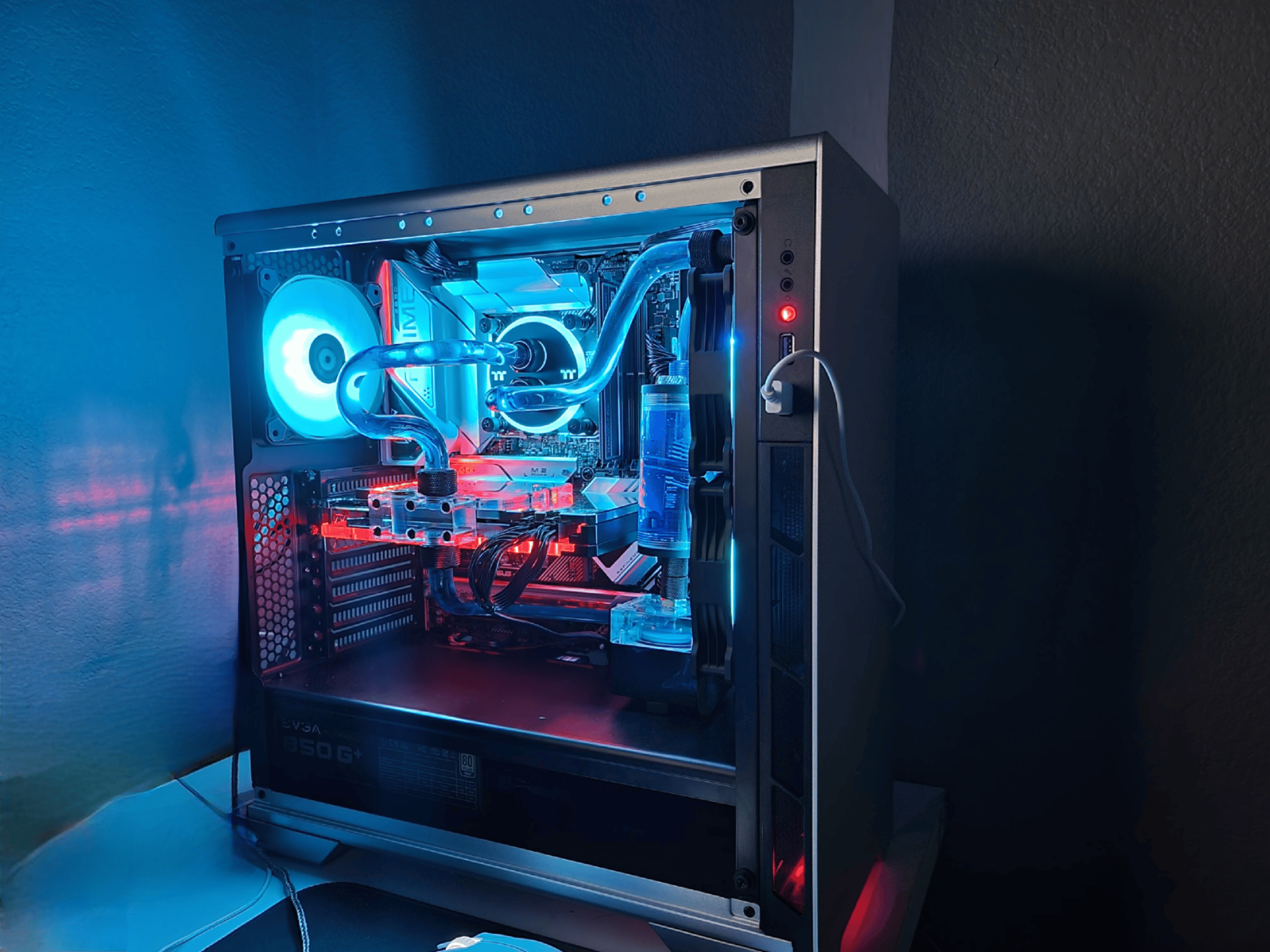 RTX 3090 Custom Loop Water Cooled Gaming Pc Computer 