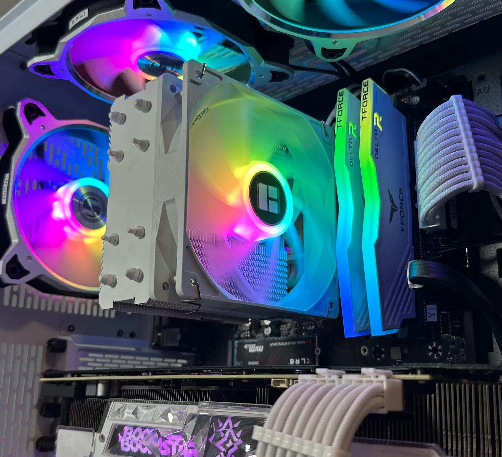 RTX 3070 | Intel i7 11700F | 16GB RAM | 1TB SSD | Custom White Gaming PC WIFI WIN10