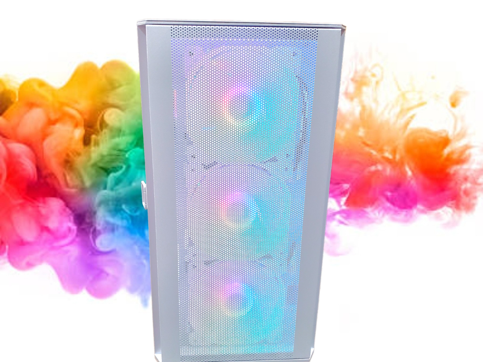 SALE: Watercooled PC 6600 XT + 3600 + 16GB DDR4 RAM + 512GB SSD + 120MM AiO ( All White Gaming PC )