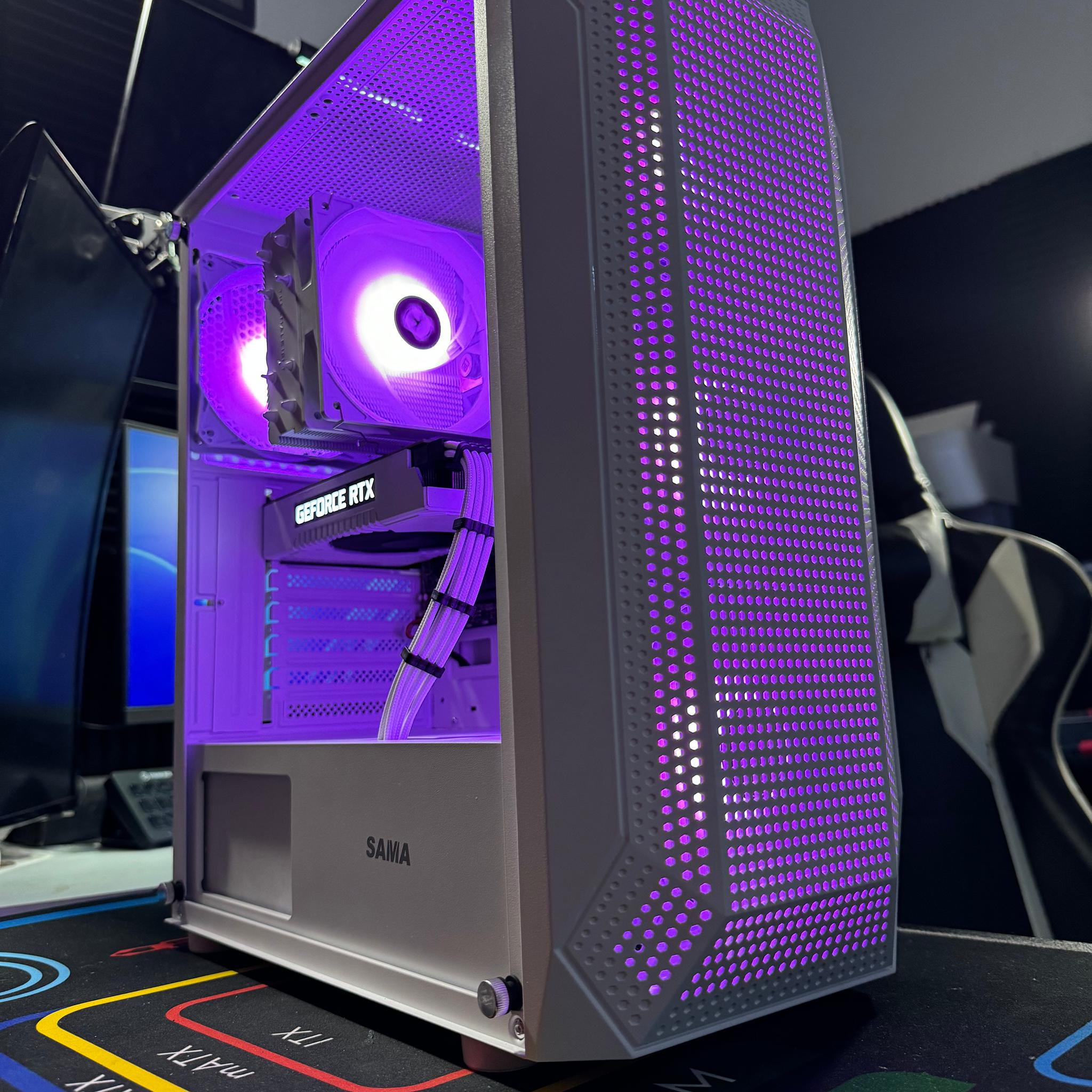 White N’ Black RTX Gaming PC - i5 6500 / RTX 2060