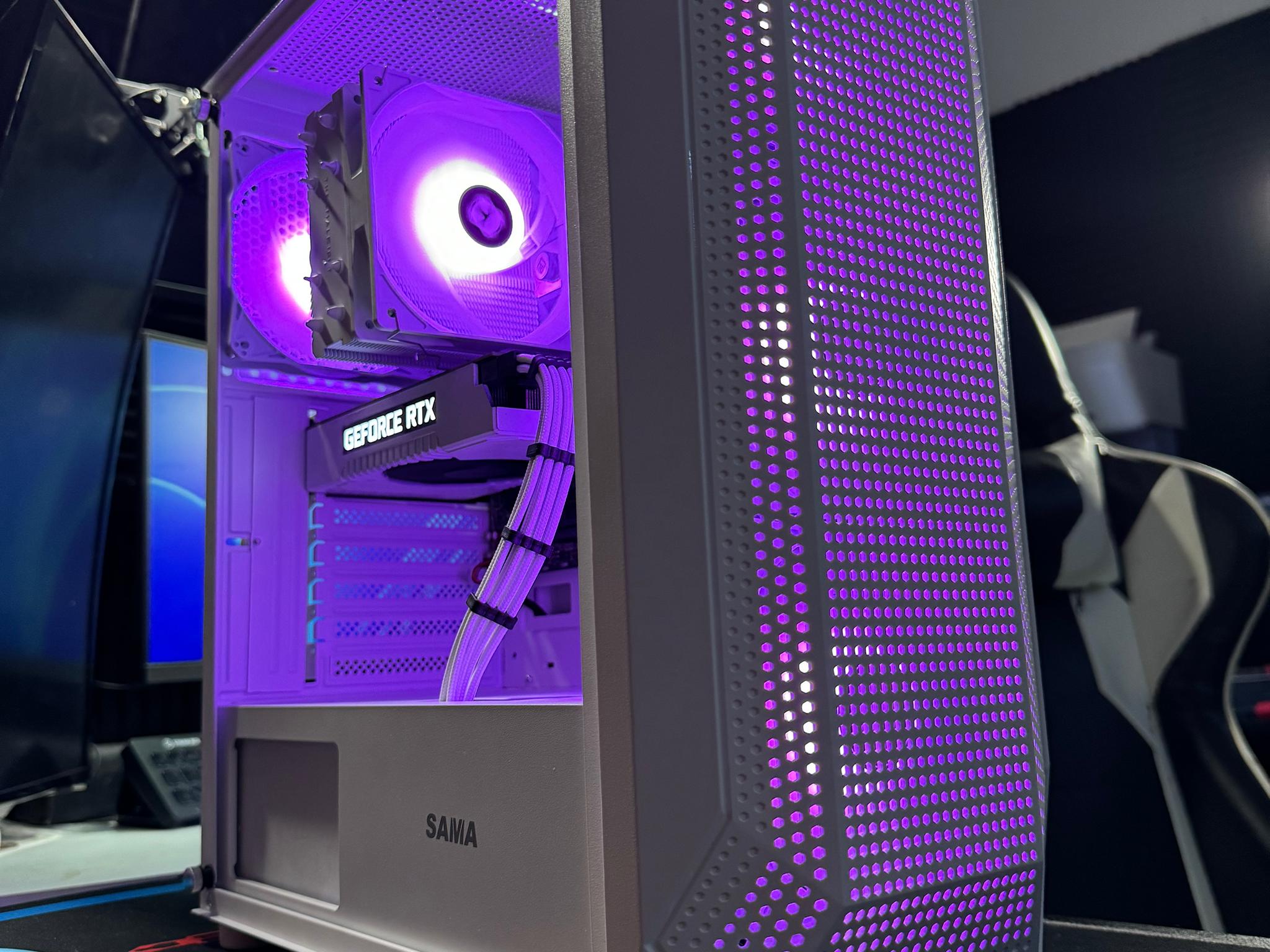 White N’ Black RTX Gaming PC - i5 6500 / RTX 2060