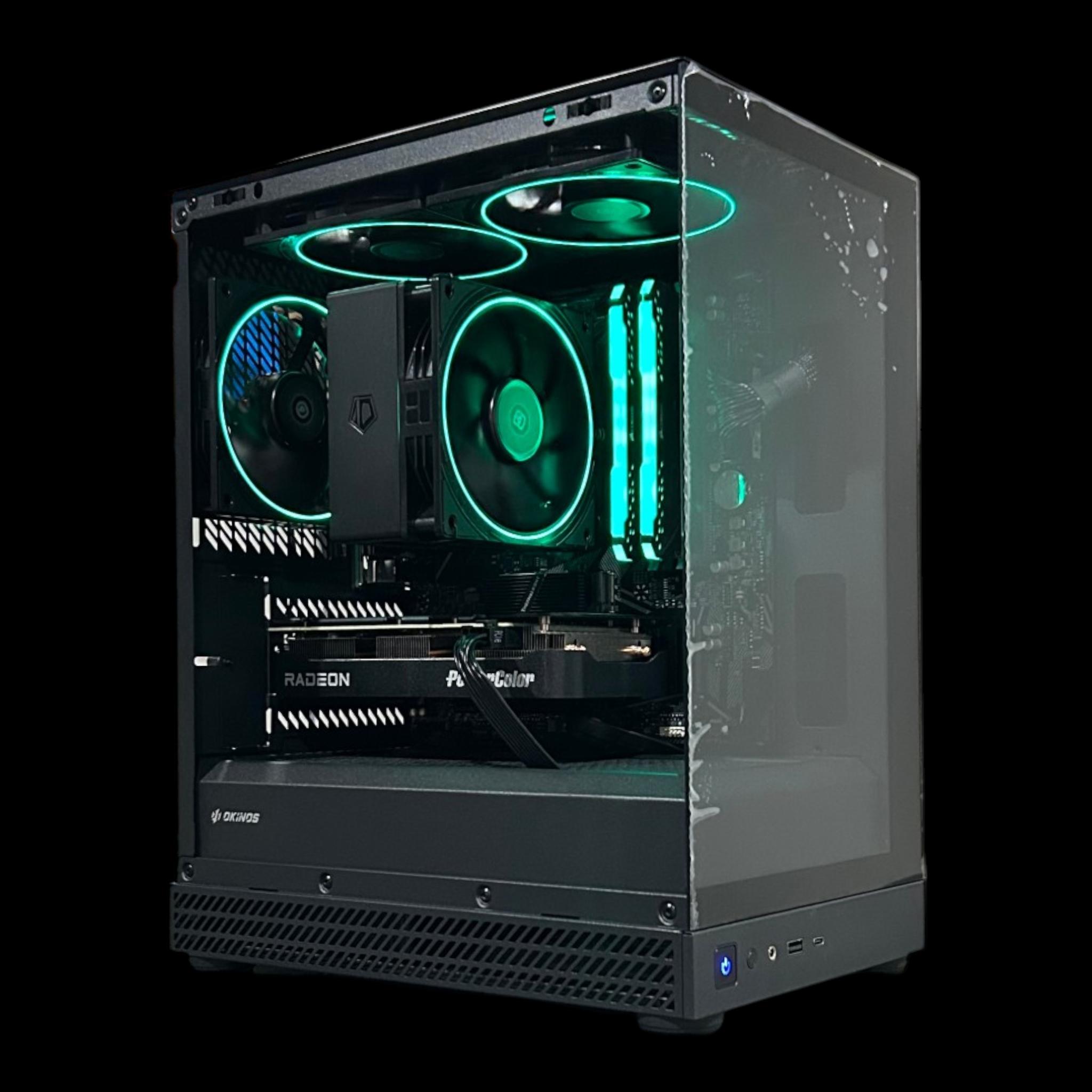 *SALE* RX 9060XT 16GB | Ryzen 5 5600X | 16GB DDR4 | 1TB NVMe | WI-FI | The Shadow Cruiser Elite