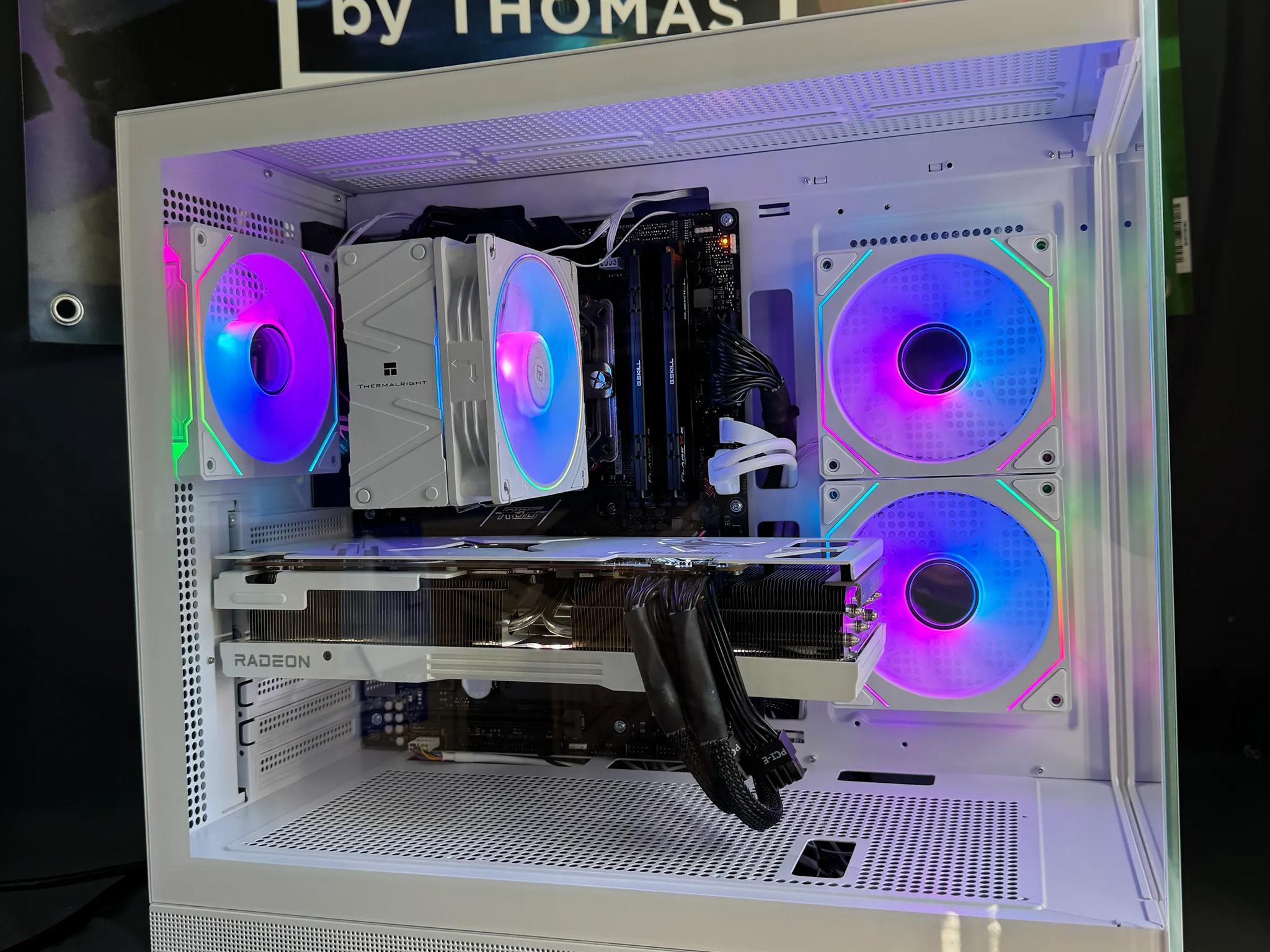 RTX 7900XTX Whiteout GAMING PC Ryzen 9 7900x