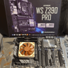 ASUS WS Z390 Motherboard Combo Loaded 32 GB DDR4 SSD Intel Pentium Gold G5420 Noctua Cooler