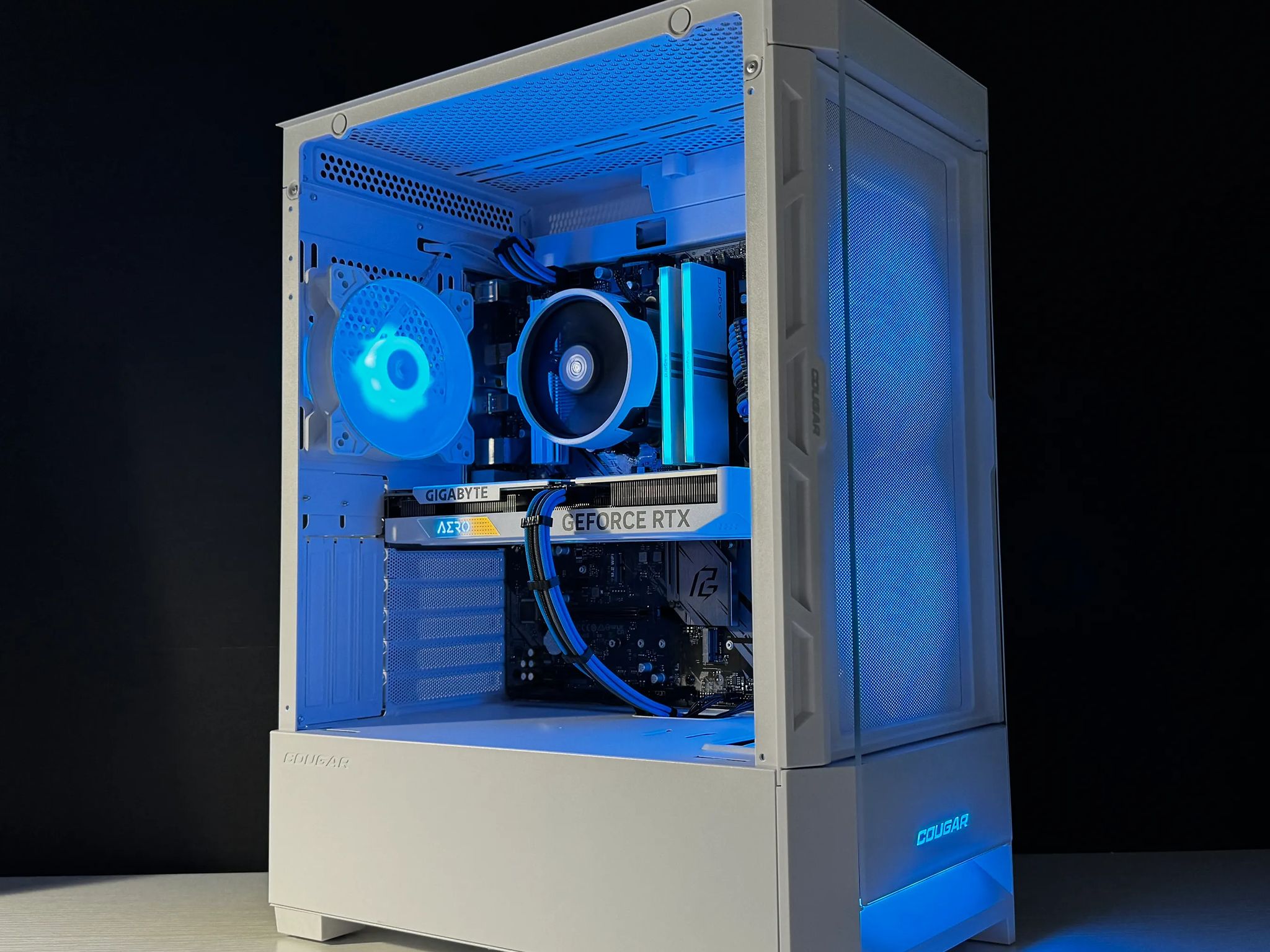 🌊OCEAN🌊Gaming PC | AMD Ryzen 5 3600 | 16GB DDR4 | RTX 4060 | 1TB m.2 SSD | Win11 PRO | Wi-Fi