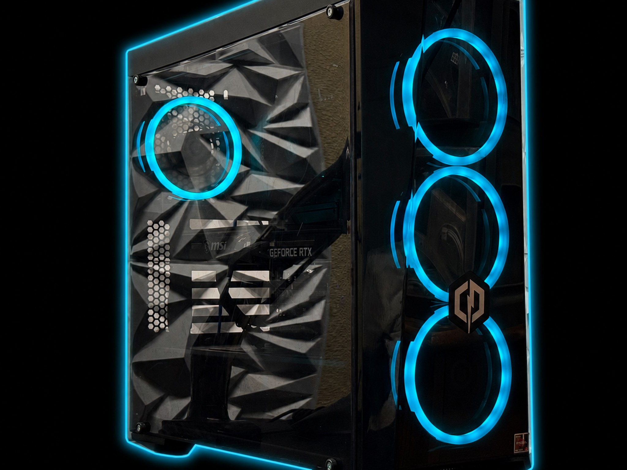 1080p/1440P Gaming pc / RTX 3060 / Ryzen 5 5500 / 16GB RAM / 1200GB Storage / Fortnite, Warzone apex
