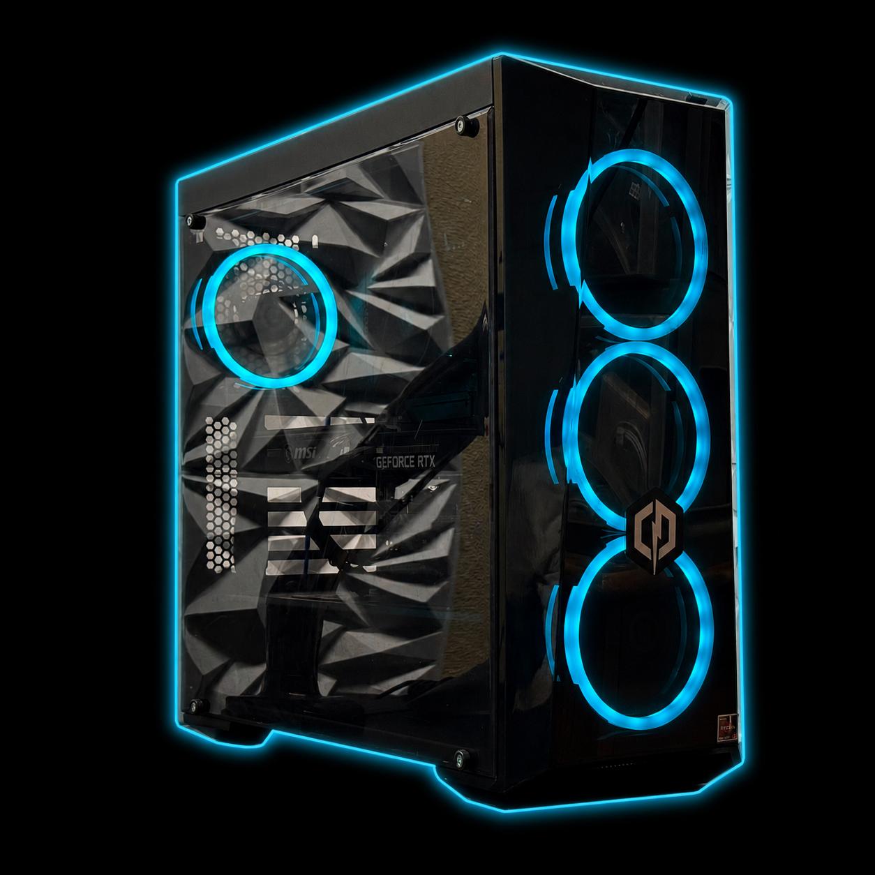 1080p/1440P Gaming pc / RTX 3060 / Ryzen 5 5500 / 16GB RAM / 1200GB Storage / Fortnite, Warzone apex