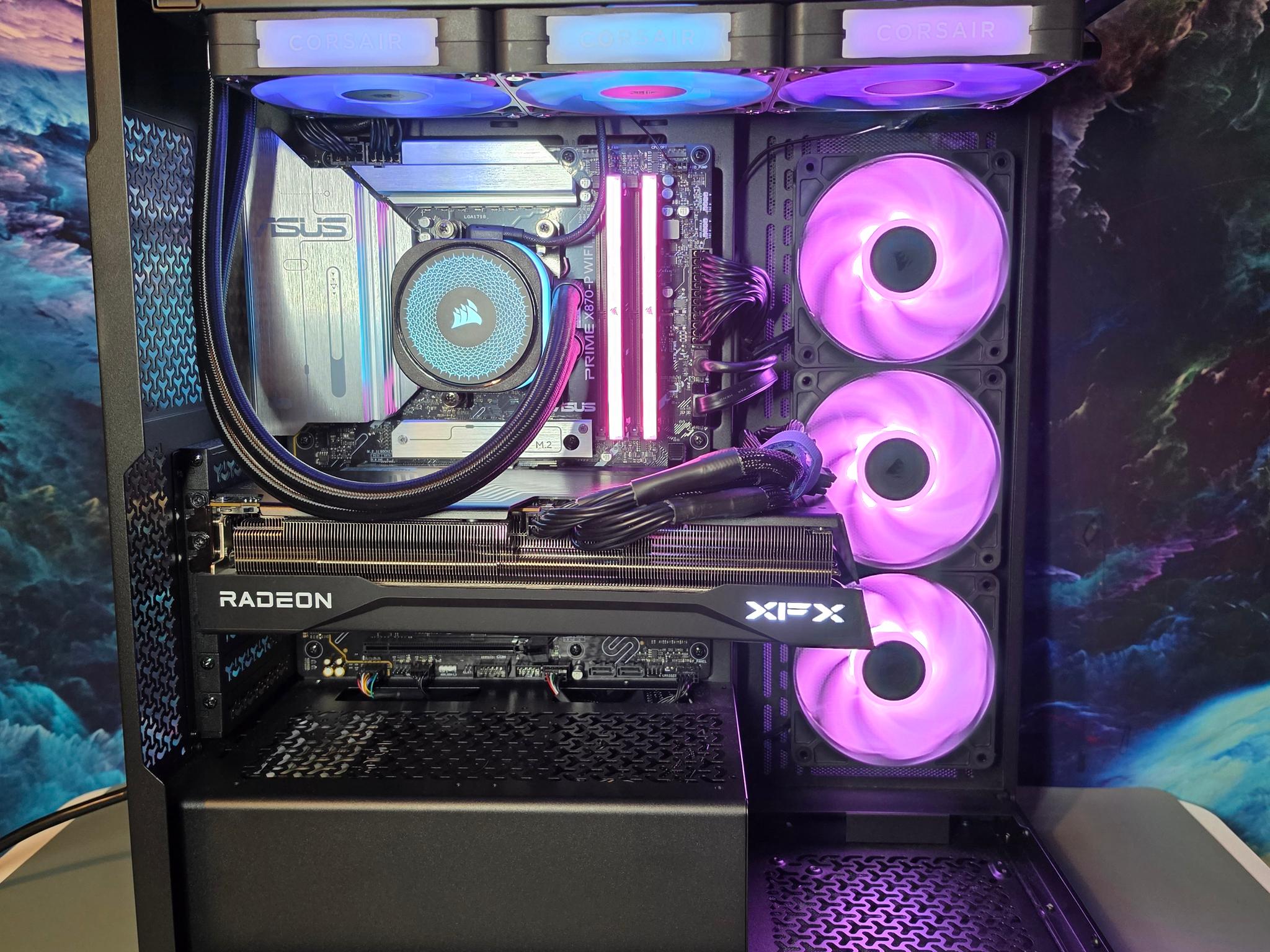 XFX RX 9070 XT 16gb + Ryzen 9800x3d PC Build #86