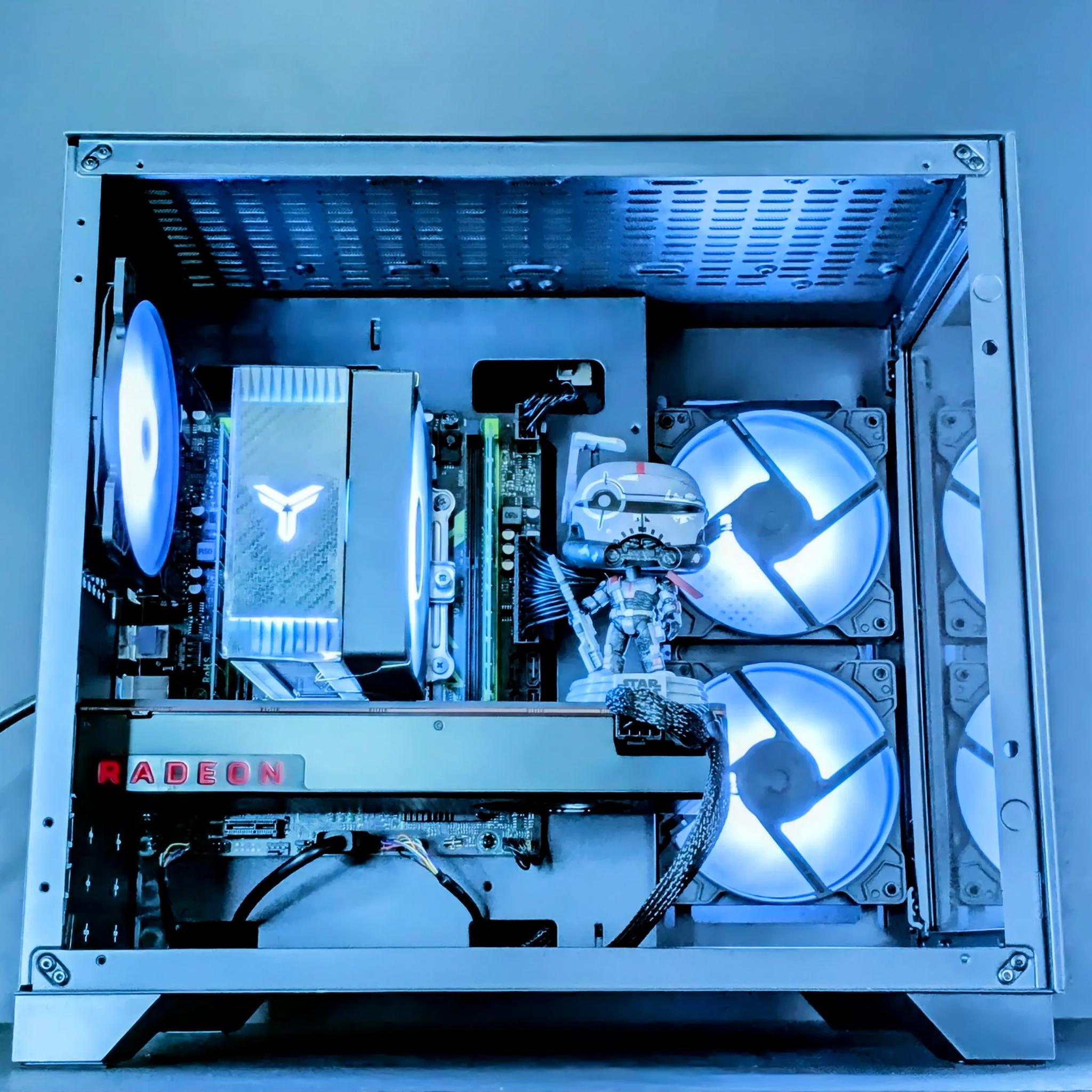 Budget 1080p BeAsT⚫️RX Vega 56 ⚫️16GB DDR4⚫️Intel(12-Cores/24-Threads)⚫500GB Samsung SSD⚫️700w PSU