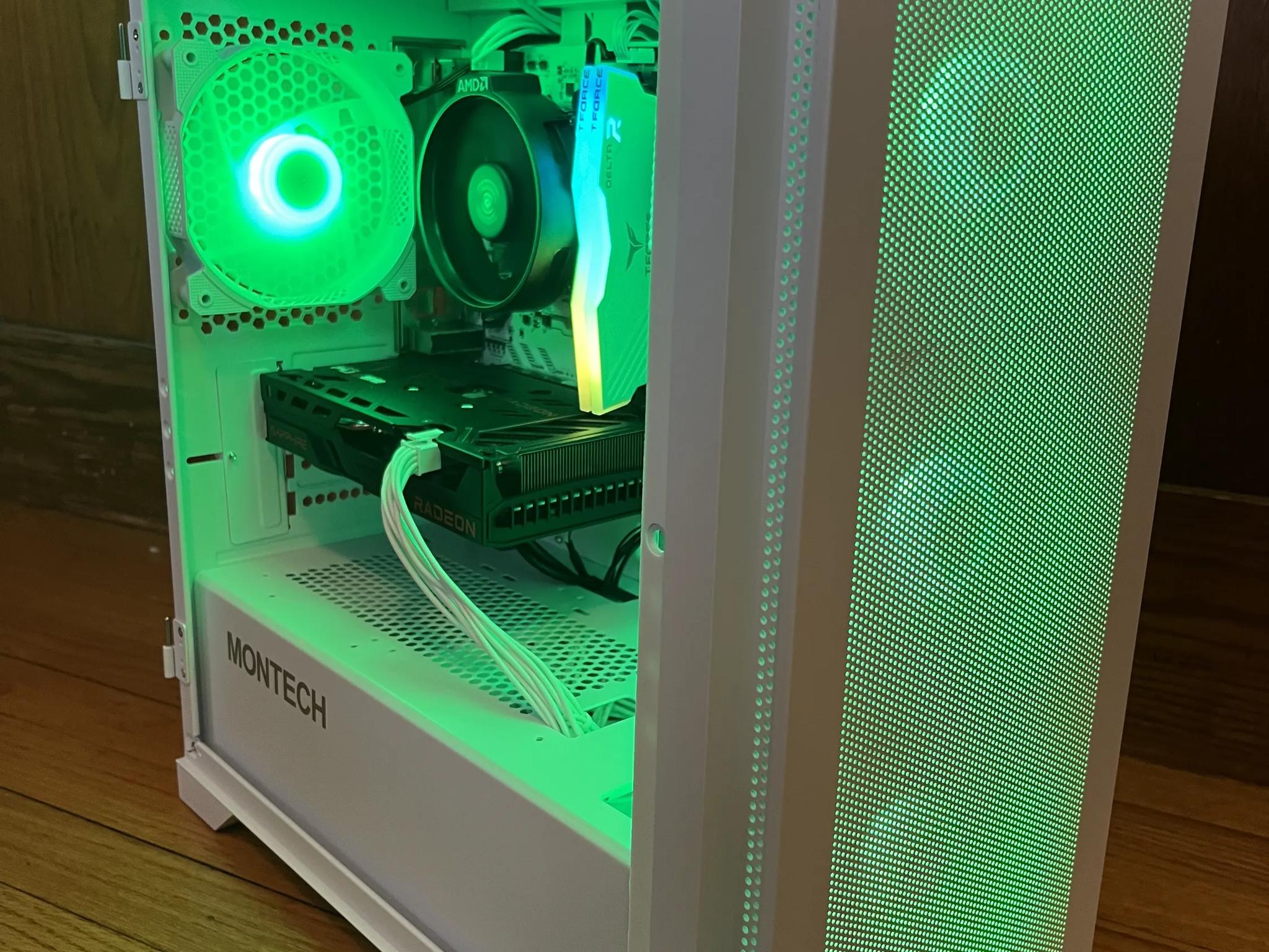 Ultra Budget White Gaming PC | Ryzen 5 5500 | RX 6500 xt