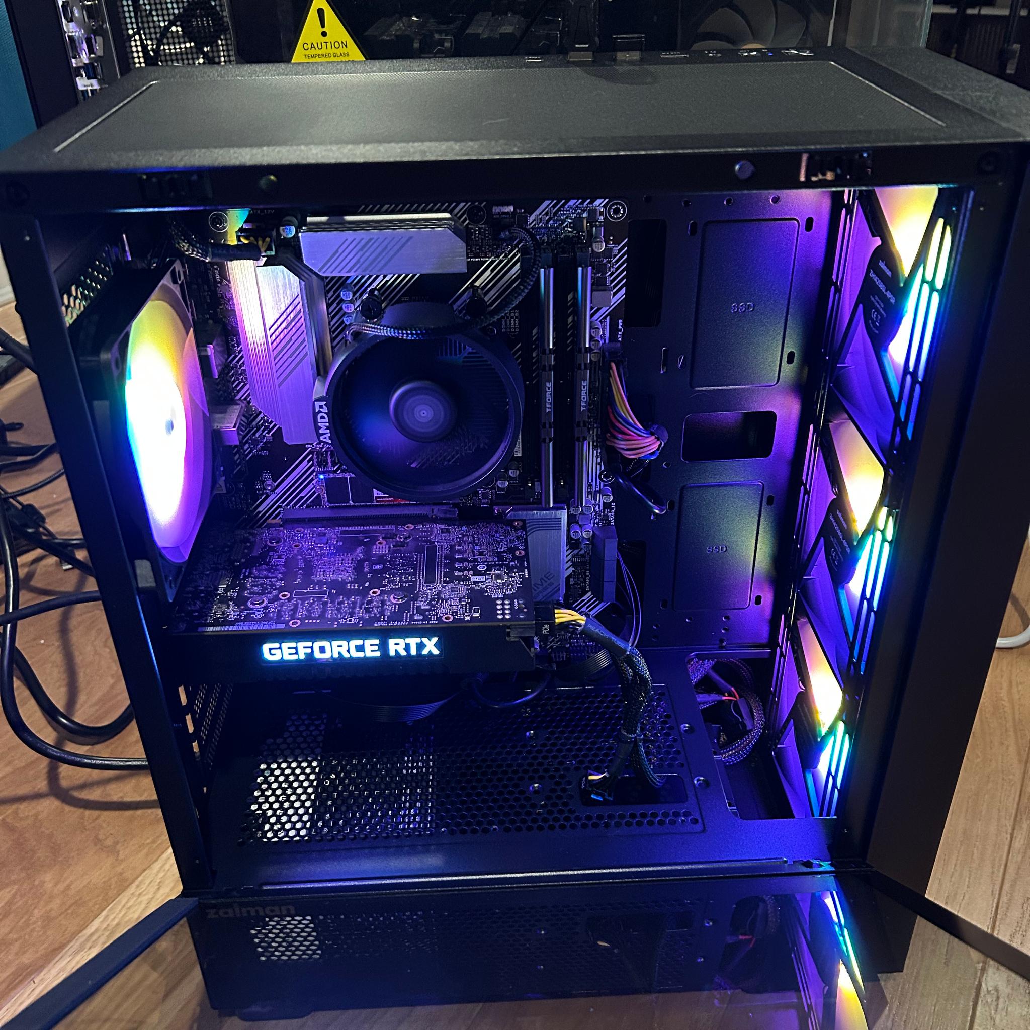 Mid-Tier Gaming PC: RTX 2060, 1 TB SSD, 16 GB RAM, 700W PSU