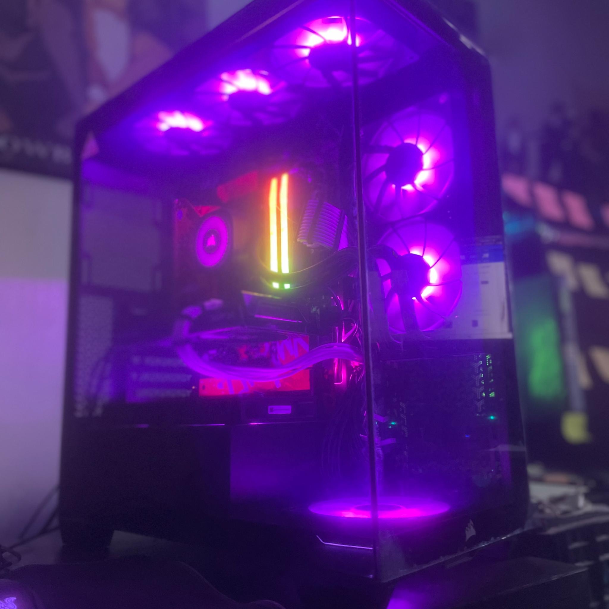 7800X3D + XFX Speedster SWFT RX 7600 Upgradable Built Pc