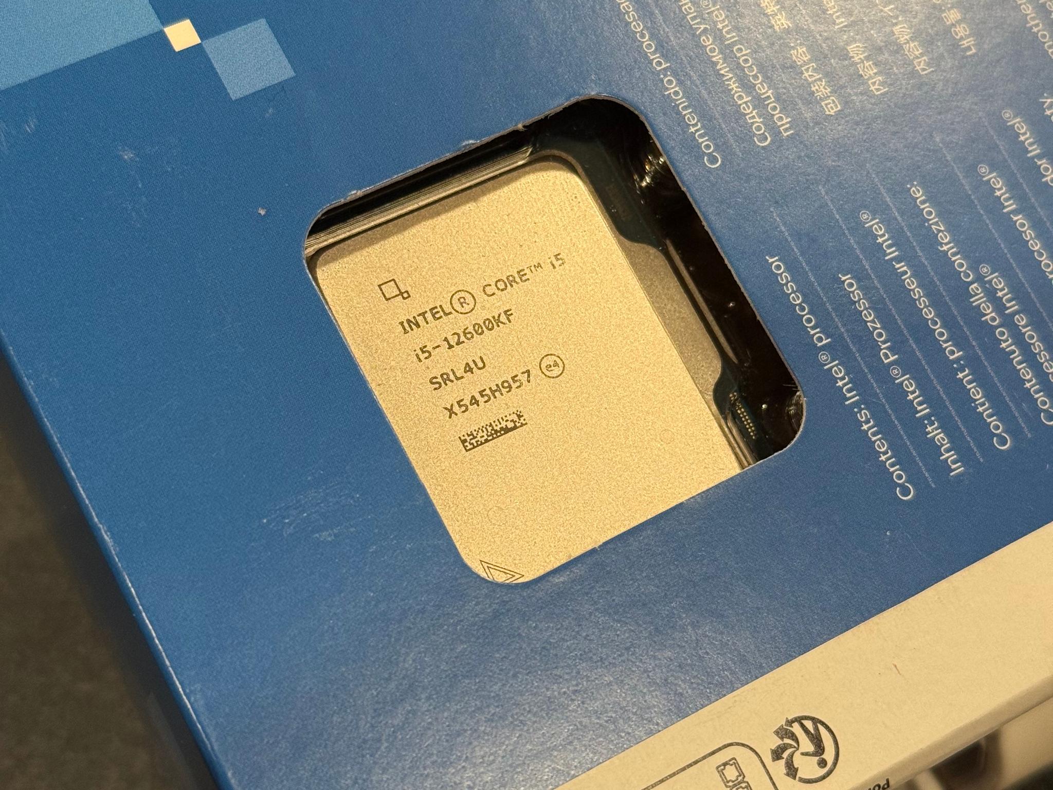 NEW SEALED Intel Core i5-12600KF