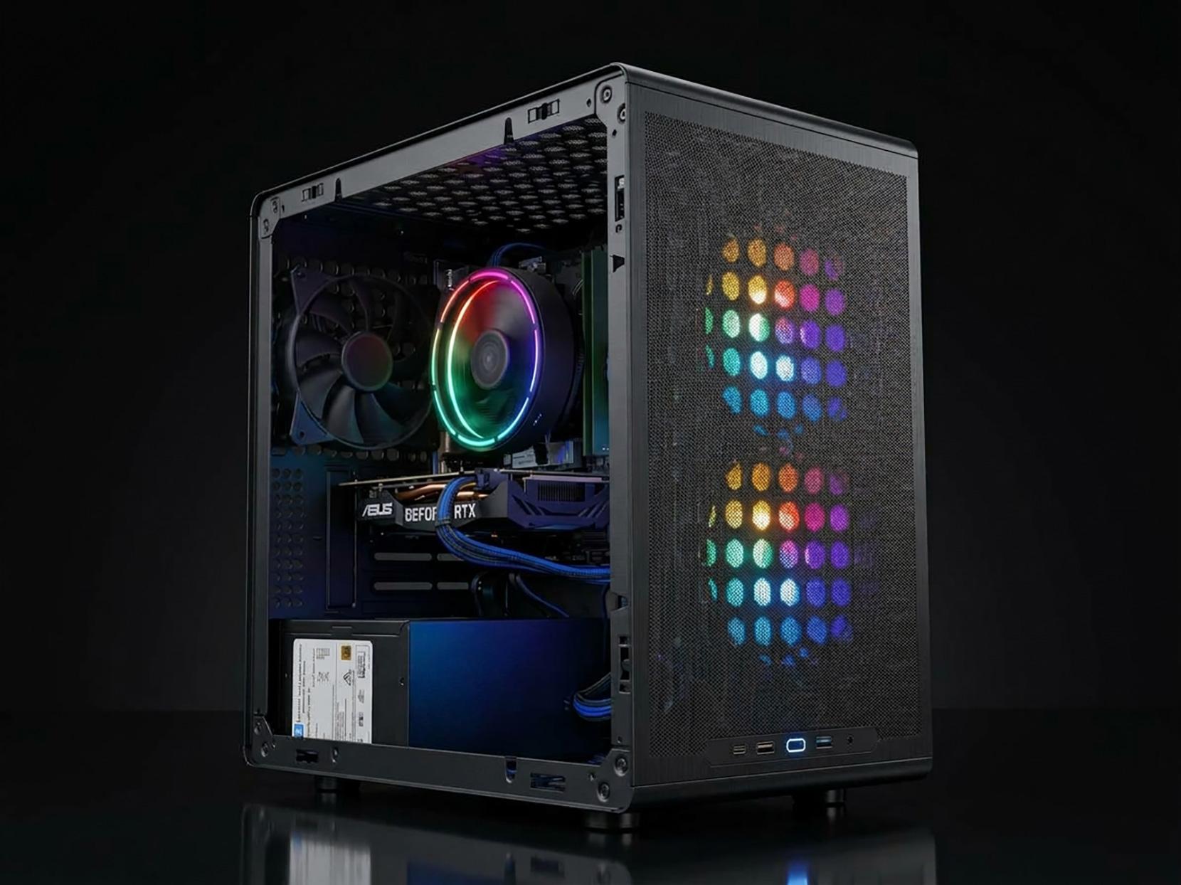 👊 Gaming PC | GeForce RTX 2060, Core i3-9300, 16GB RAM, 512GB NVMe SSD, WIFI, Win 11 Pro