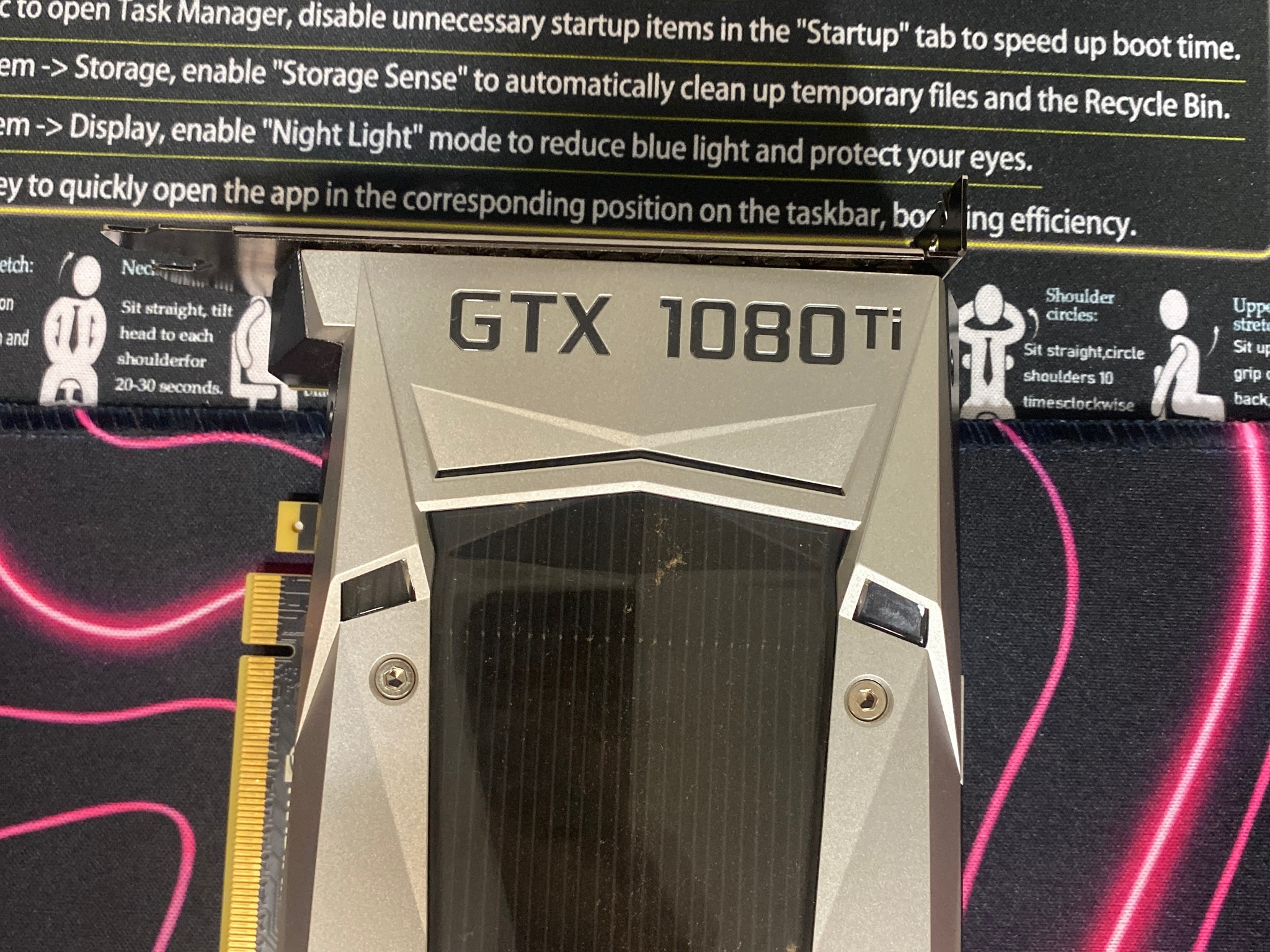 NVIDIA GeForce GTX 1080 Ti Founders Edition 11  GB GDDR5X Graphic Card