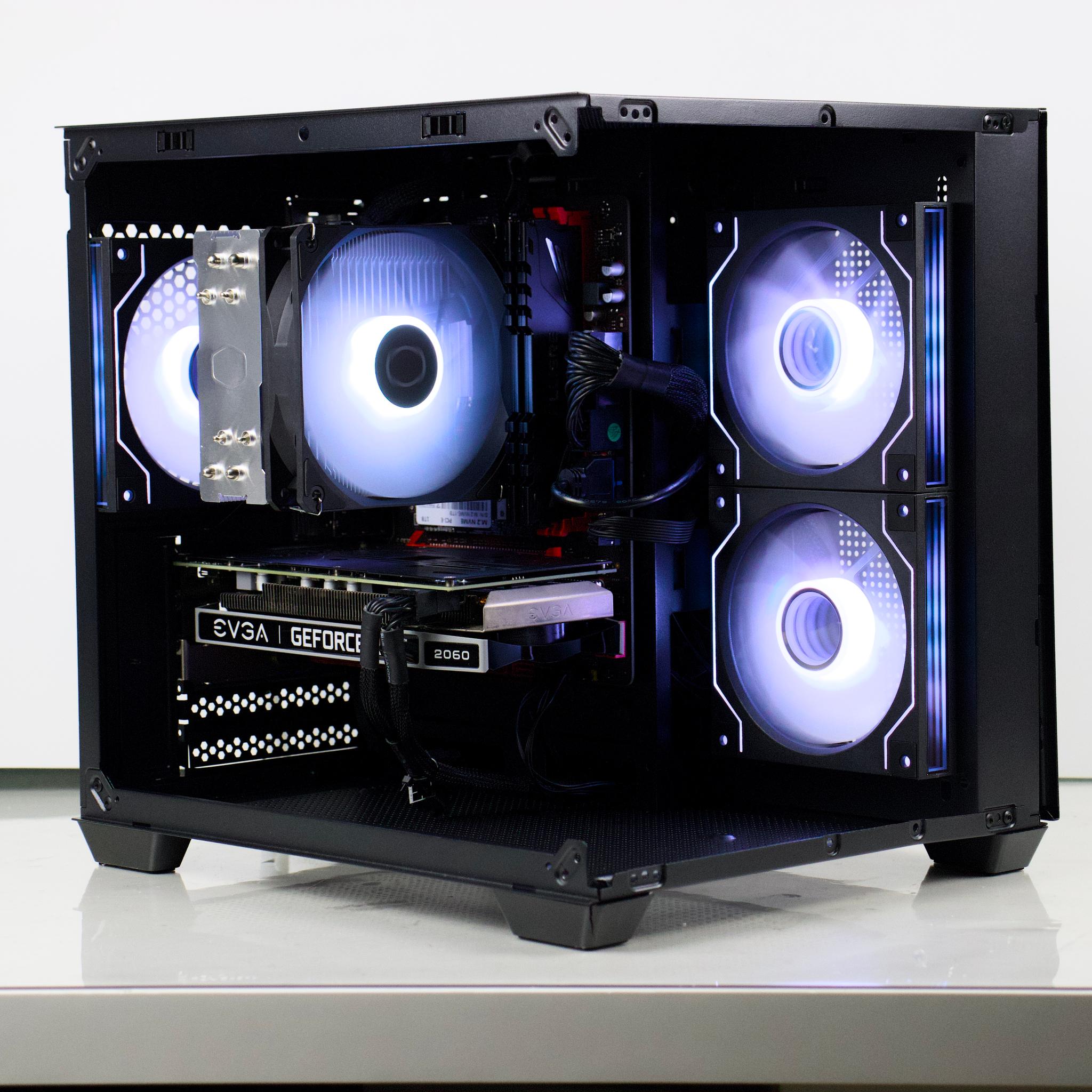 ⚫️🔴1080P Gaming PC – RTX 2060, Ryzen 5 3600, 16GB RAM, 1TB SSD - RGB, WiFi🔴⚫️