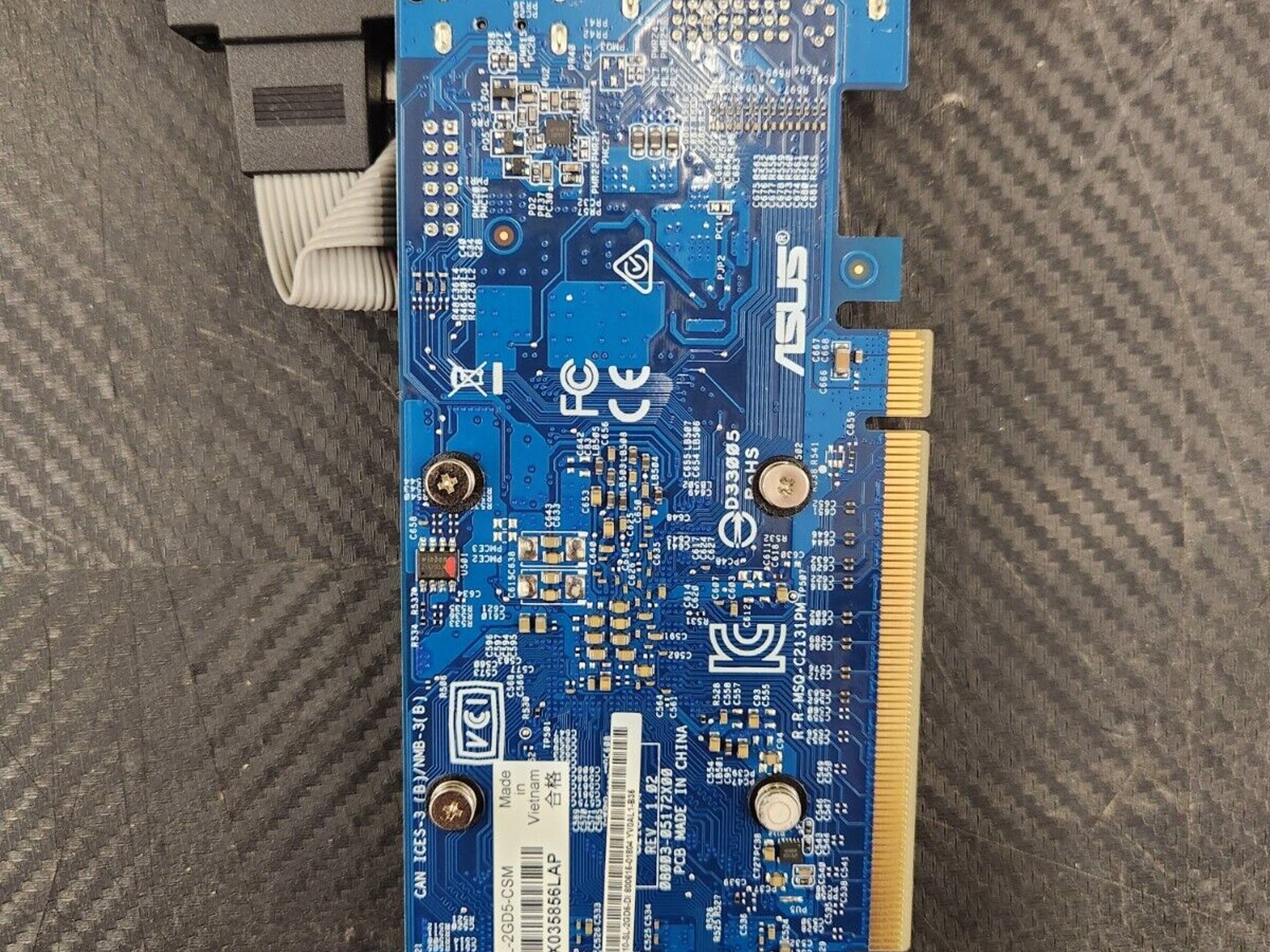 ASUS GeForce GT 710 2GB GDDR5 Graphics Card - HDMI, DVI, VGA