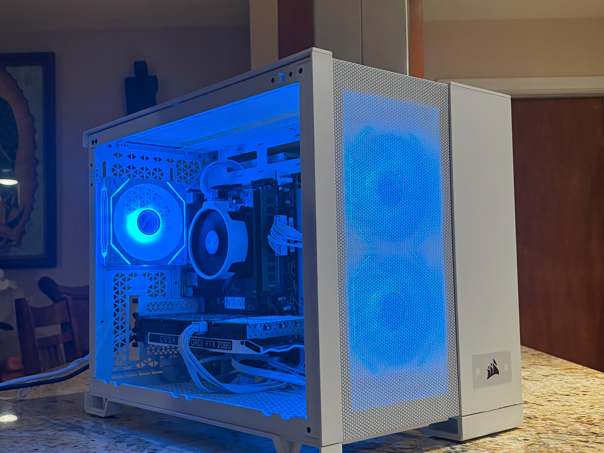 White Gaming PC | RTX 2060 6GB | RYZEN 7 2700X| 16GB RAM | 500GB SSD | Wi-Fi + Bluetooth