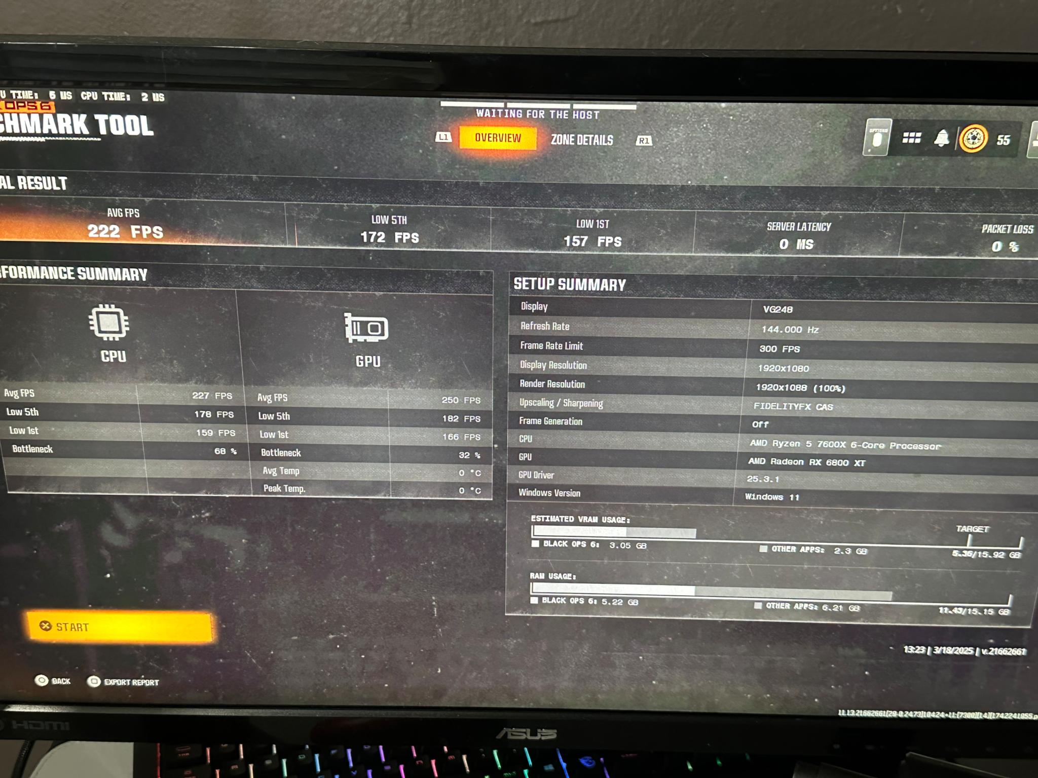 Dell Rx 6800 xt 16GB