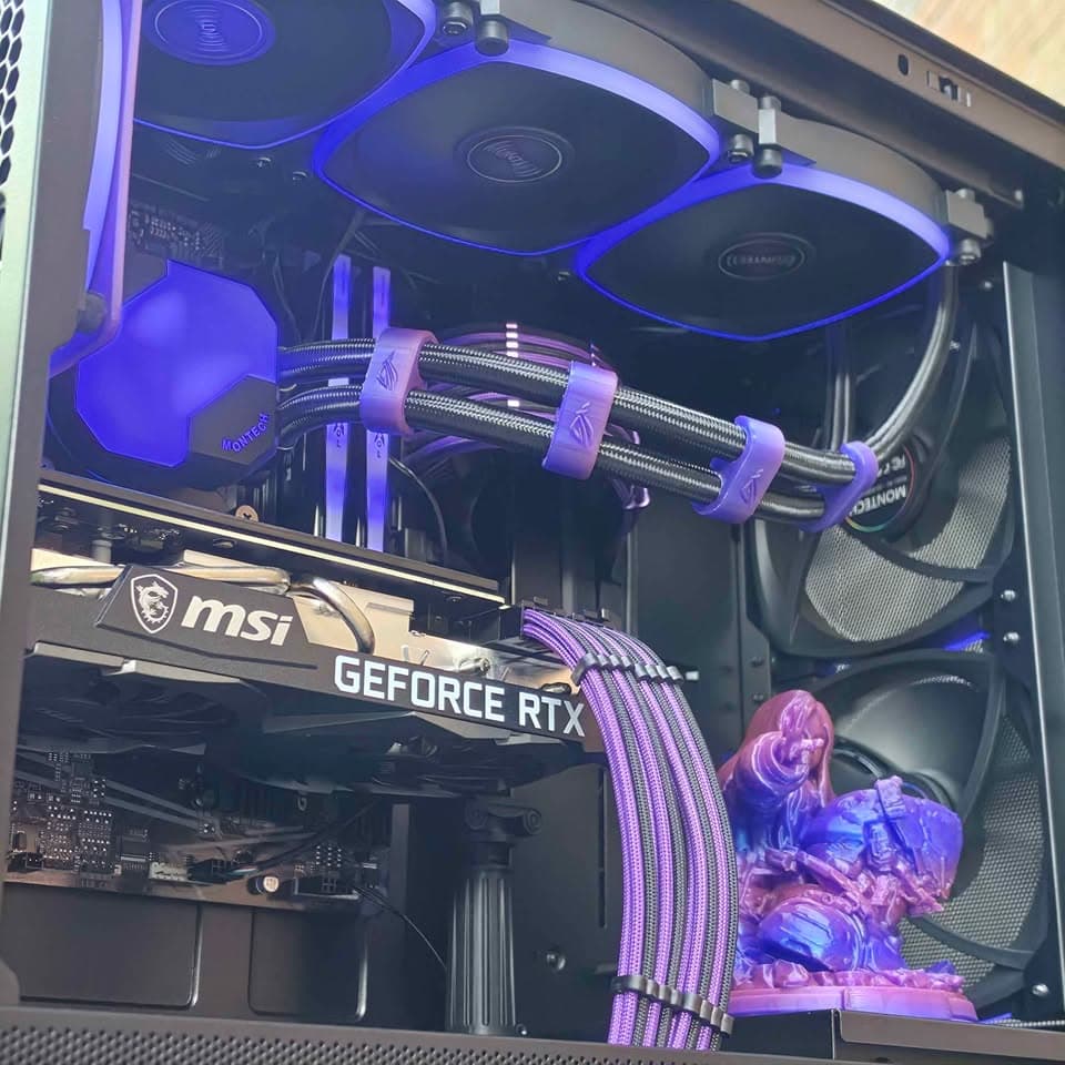 🌌Ultraviolet Gaming PC • Nvidia 3070, Intel i7, 32GB DDR4, SSD, WiFi • Plug n' Play Ready