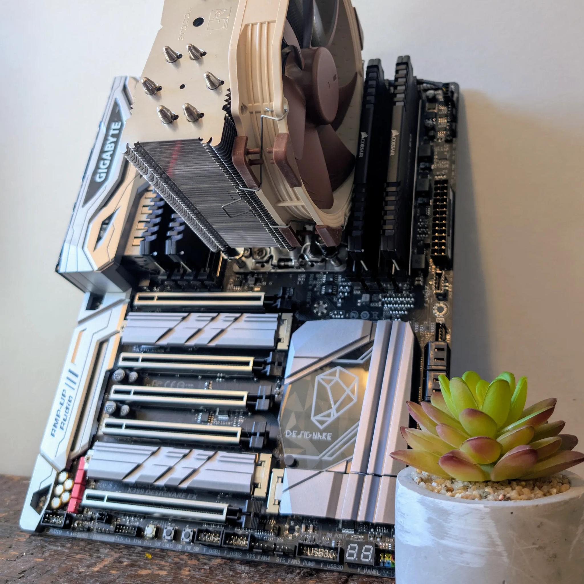 ⭐Bundle⭐Gigabyte X399 Designare Threadripper 1950X 64GB RAM