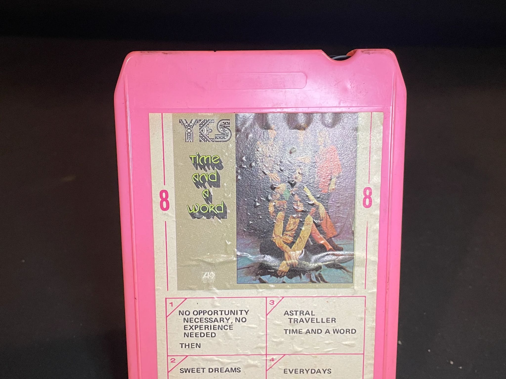 Yes time and a word 8-track