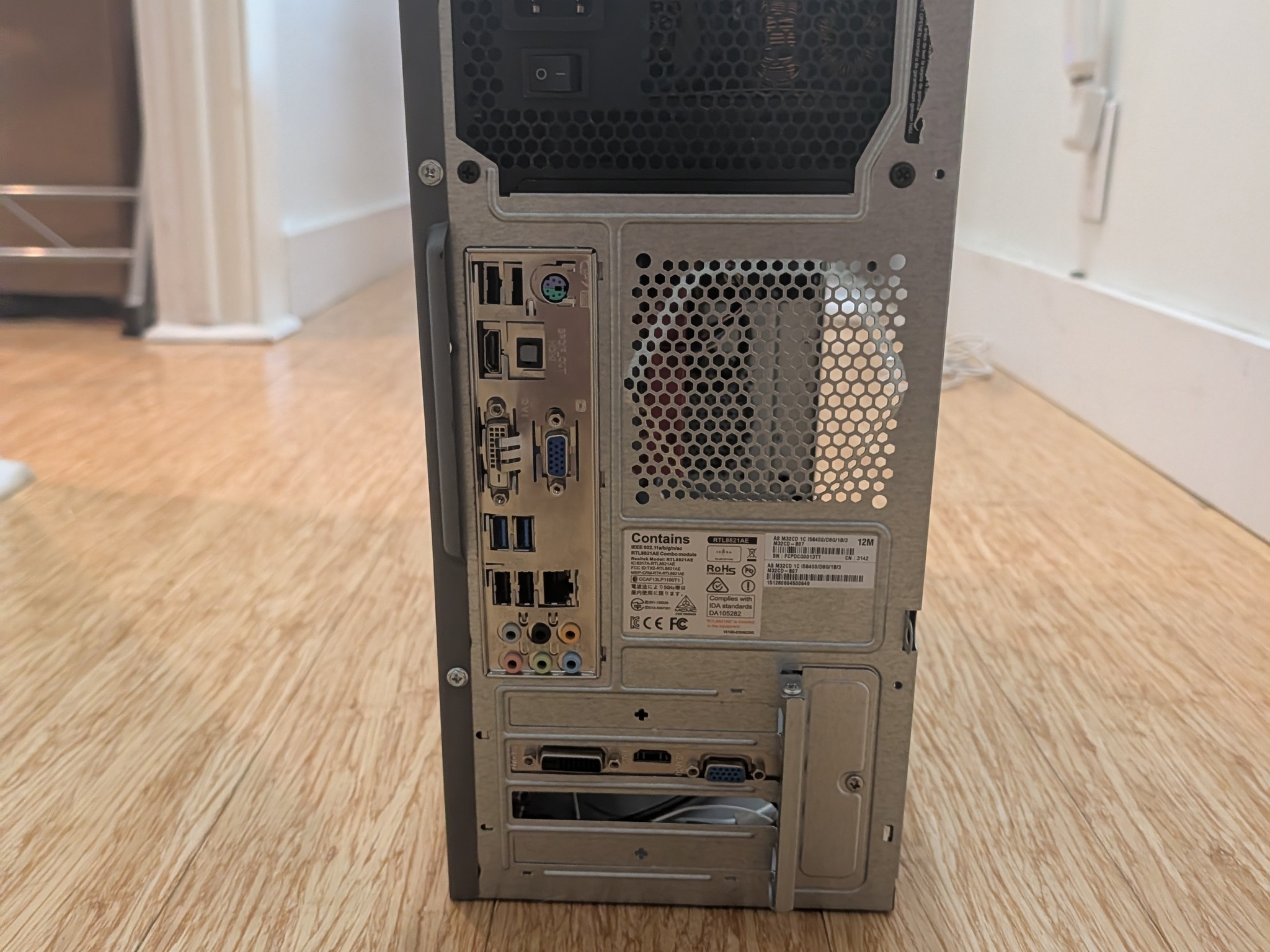 Custom ASUS HTPC | FX 8320 | GT 710 | 8GB | ASUS AM3+ | NO SSD/HDD |