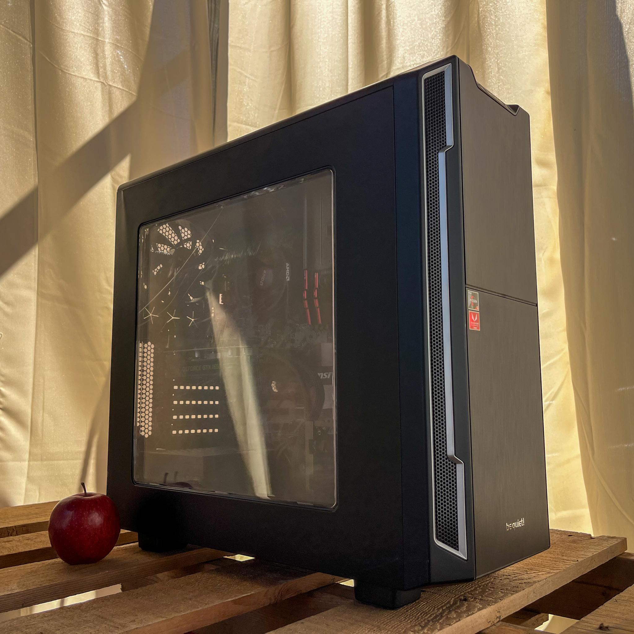 Stealth Black Gaming PC: GTX 1650 Super | Ryzen 5 3600