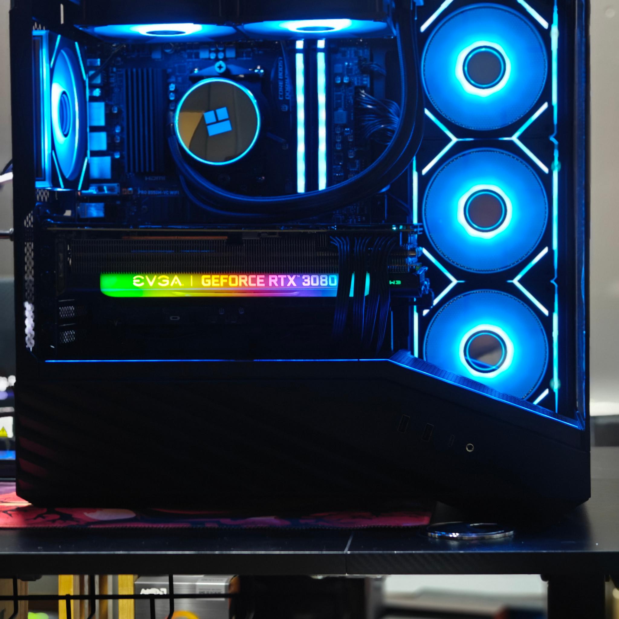 Gaming PC|AMD Ryzen 5 5500X3D|Nvidia GeForce RTX 3080|32GB DDR4 3200 RGB|1 TB SSD|Windows 11 Home