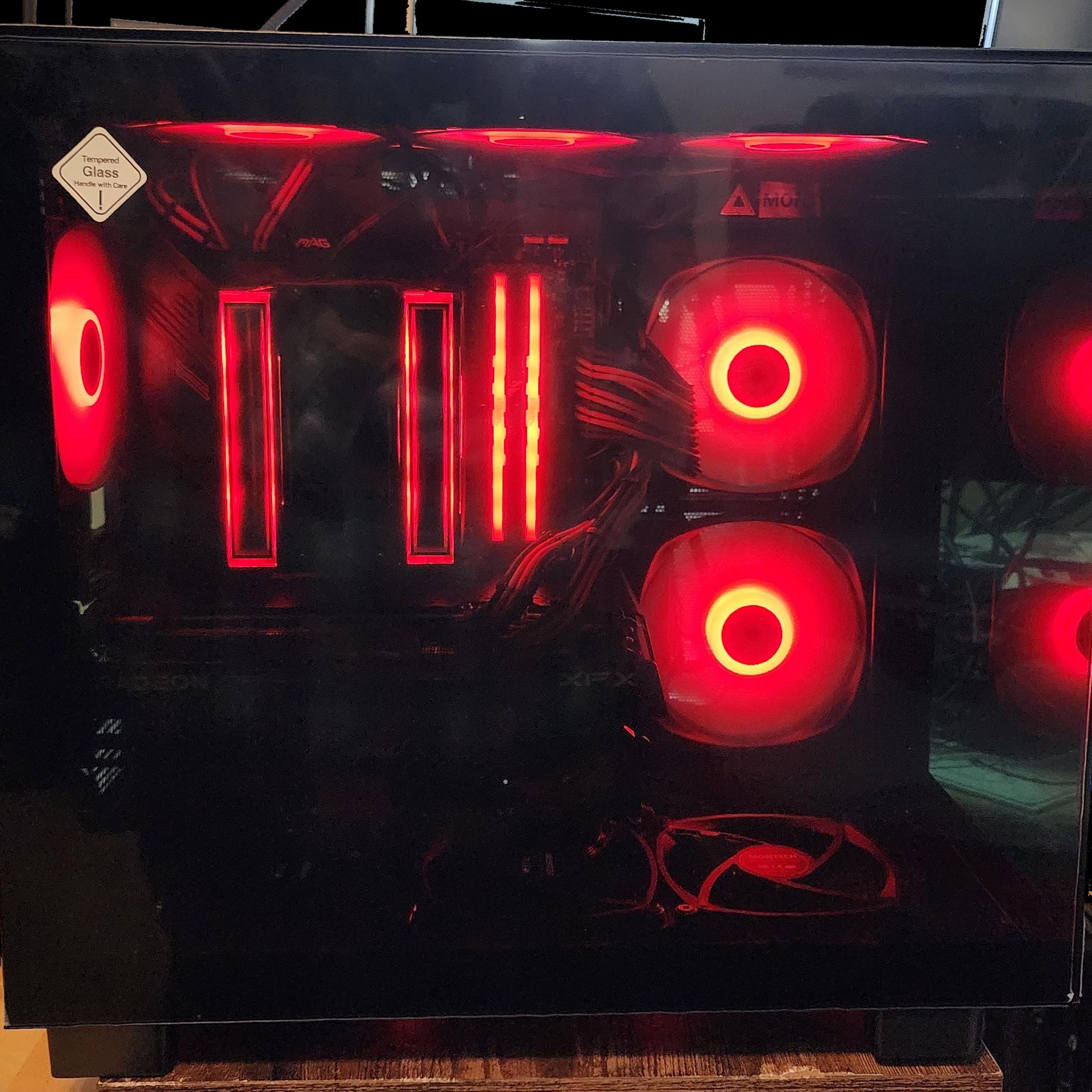 Intel i5 14400 AMD XFX Speedster SWFT 210 Radeon RX 7600 XT 16 GB  MSI Tomahawk MAG MAX 32GB DDR5