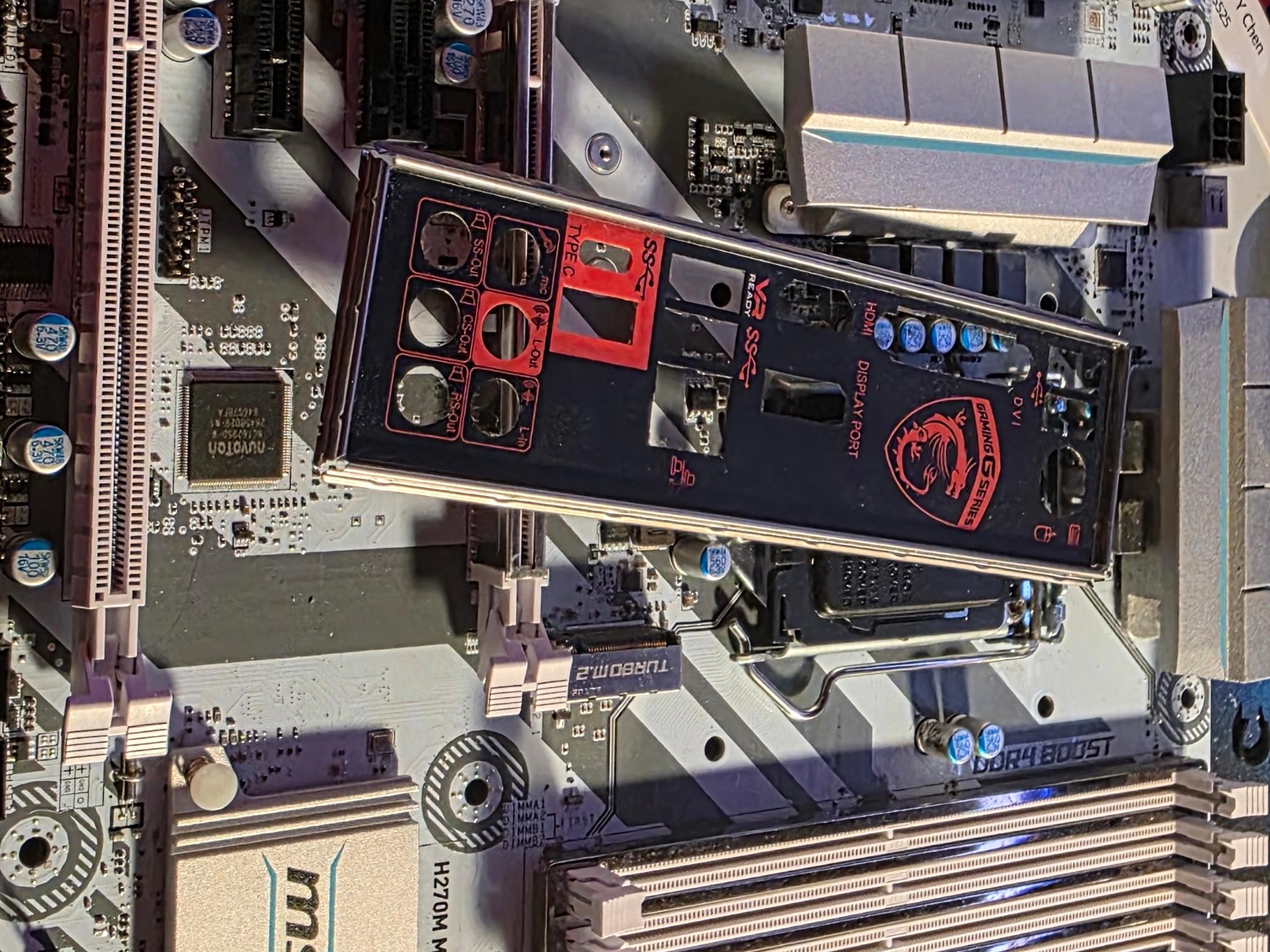 MSI H270M Mortar Arctic
