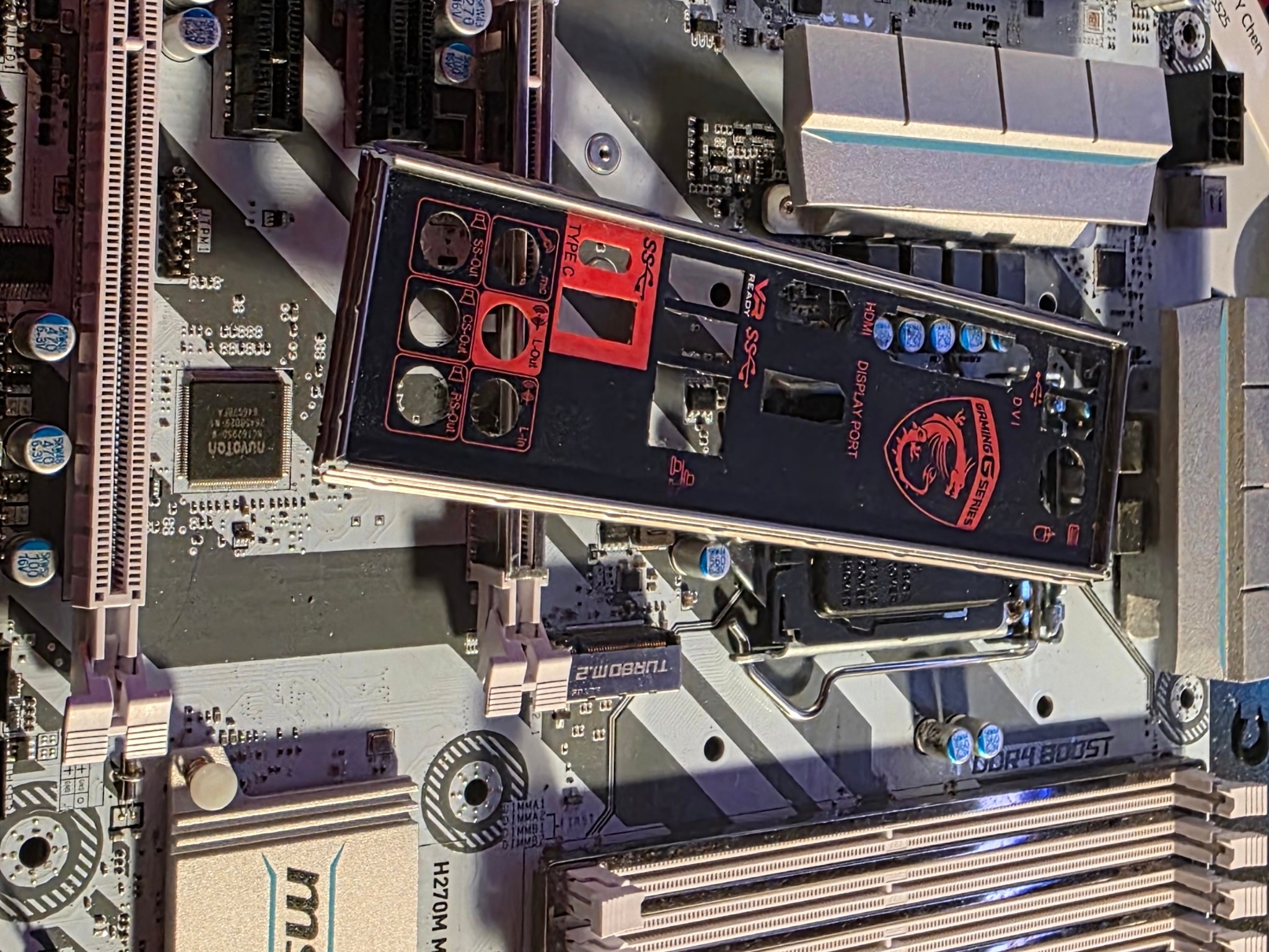 MSI H270M Mortar Arctic