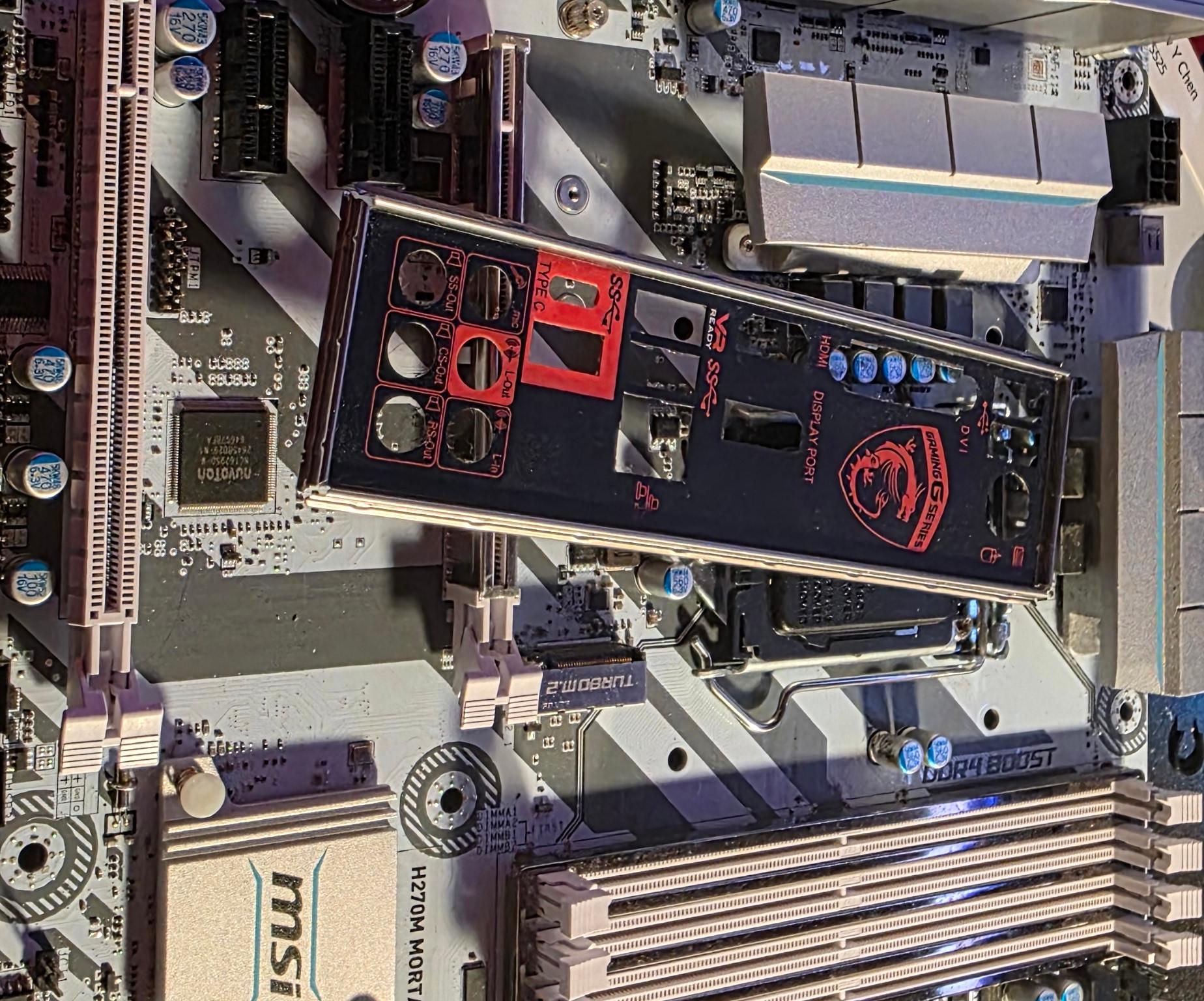 MSI H270M Mortar Arctic