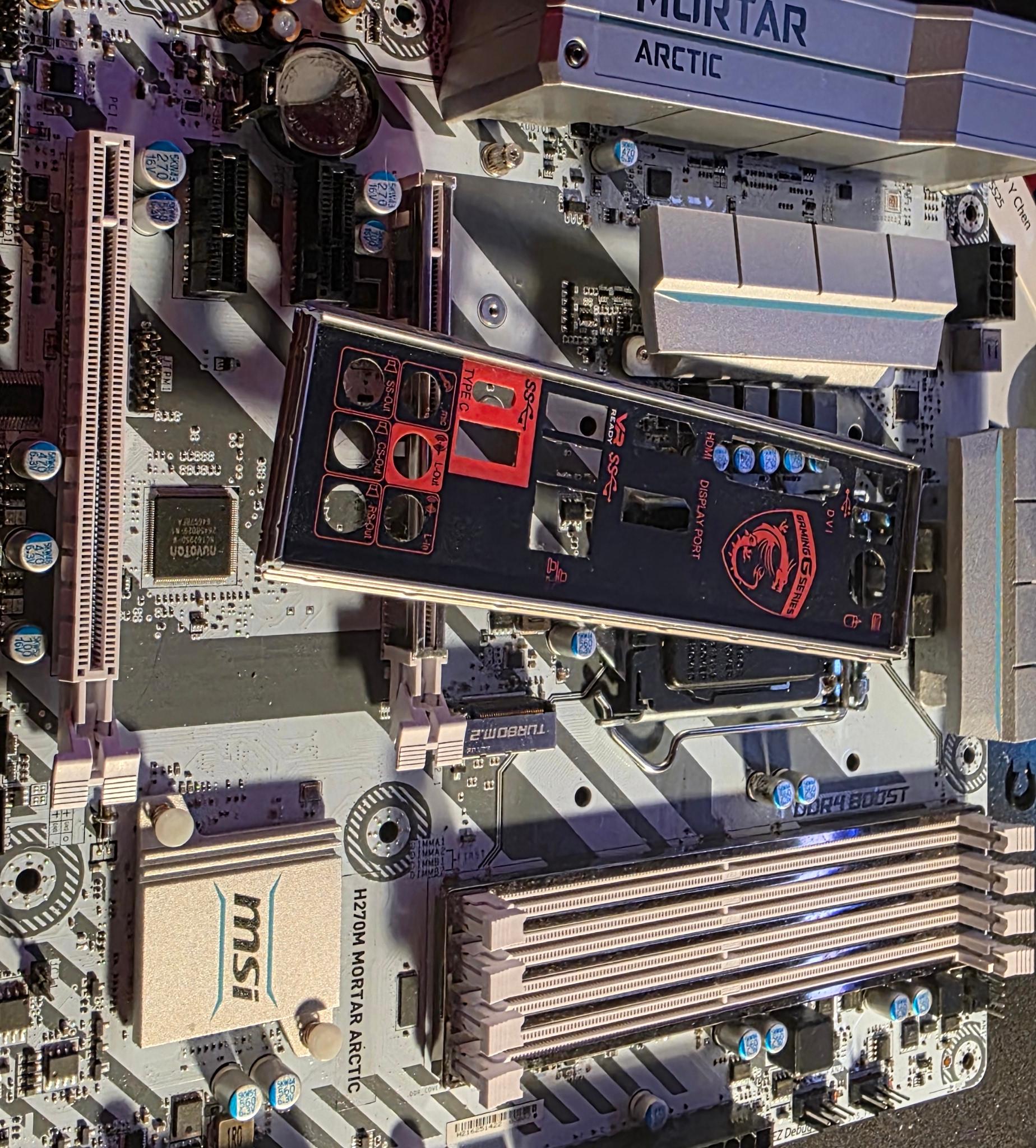 MSI H270M Mortar Arctic