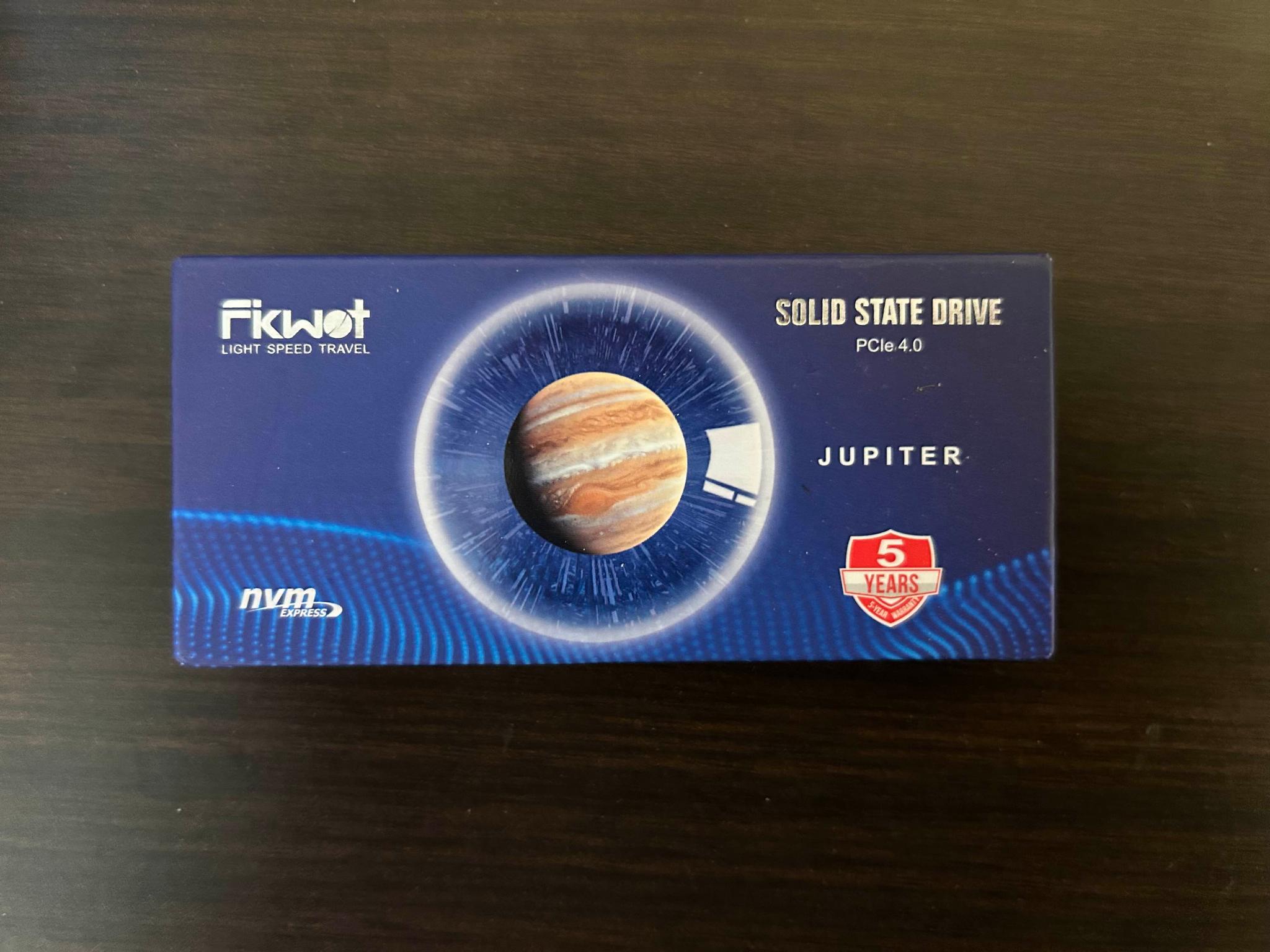 Fikwot FX910 1TB Gen 4x4 NVMe M.2 ssd (with heatsink)
