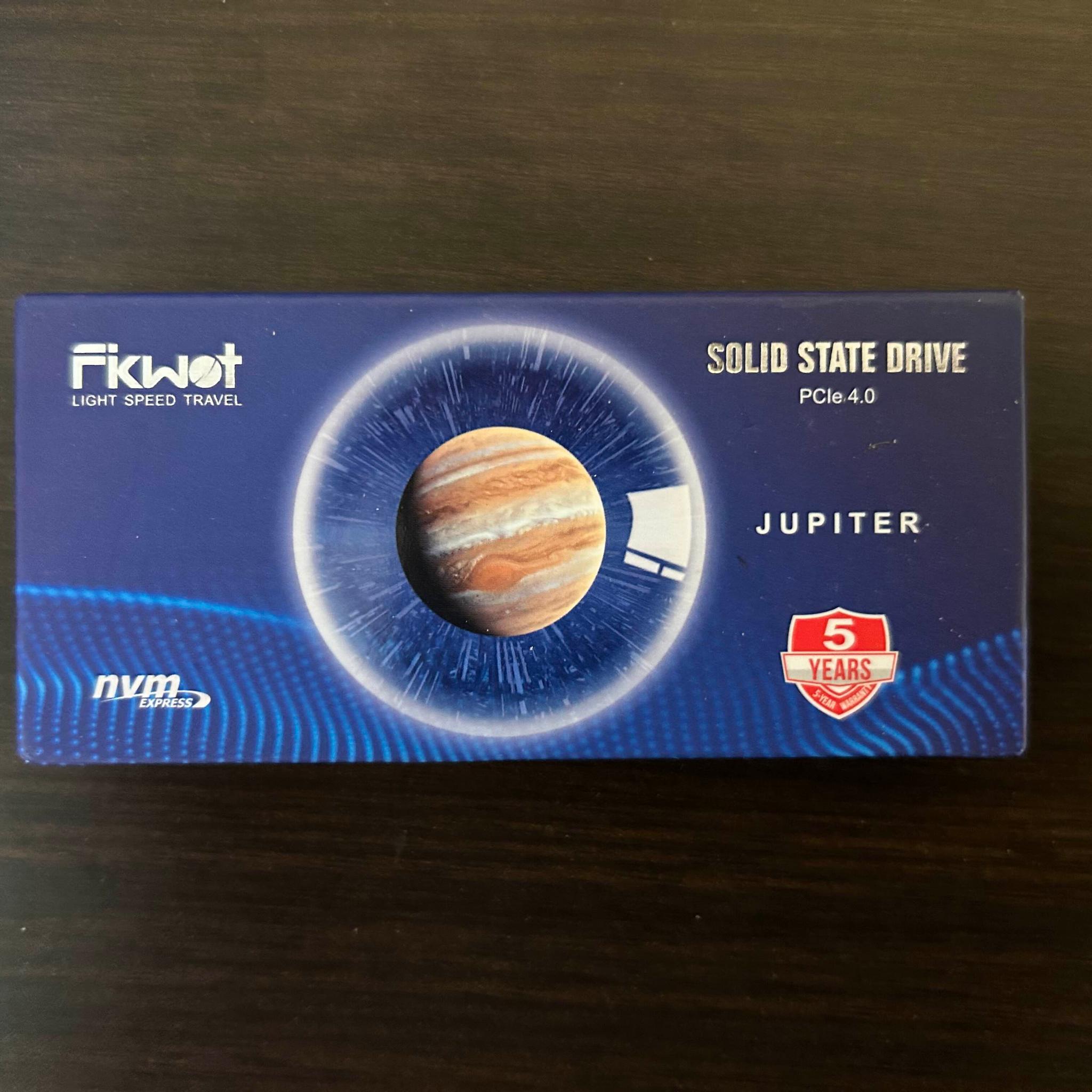 Fikwot FX910 1TB Gen 4x4 NVMe M.2 ssd (with heatsink)