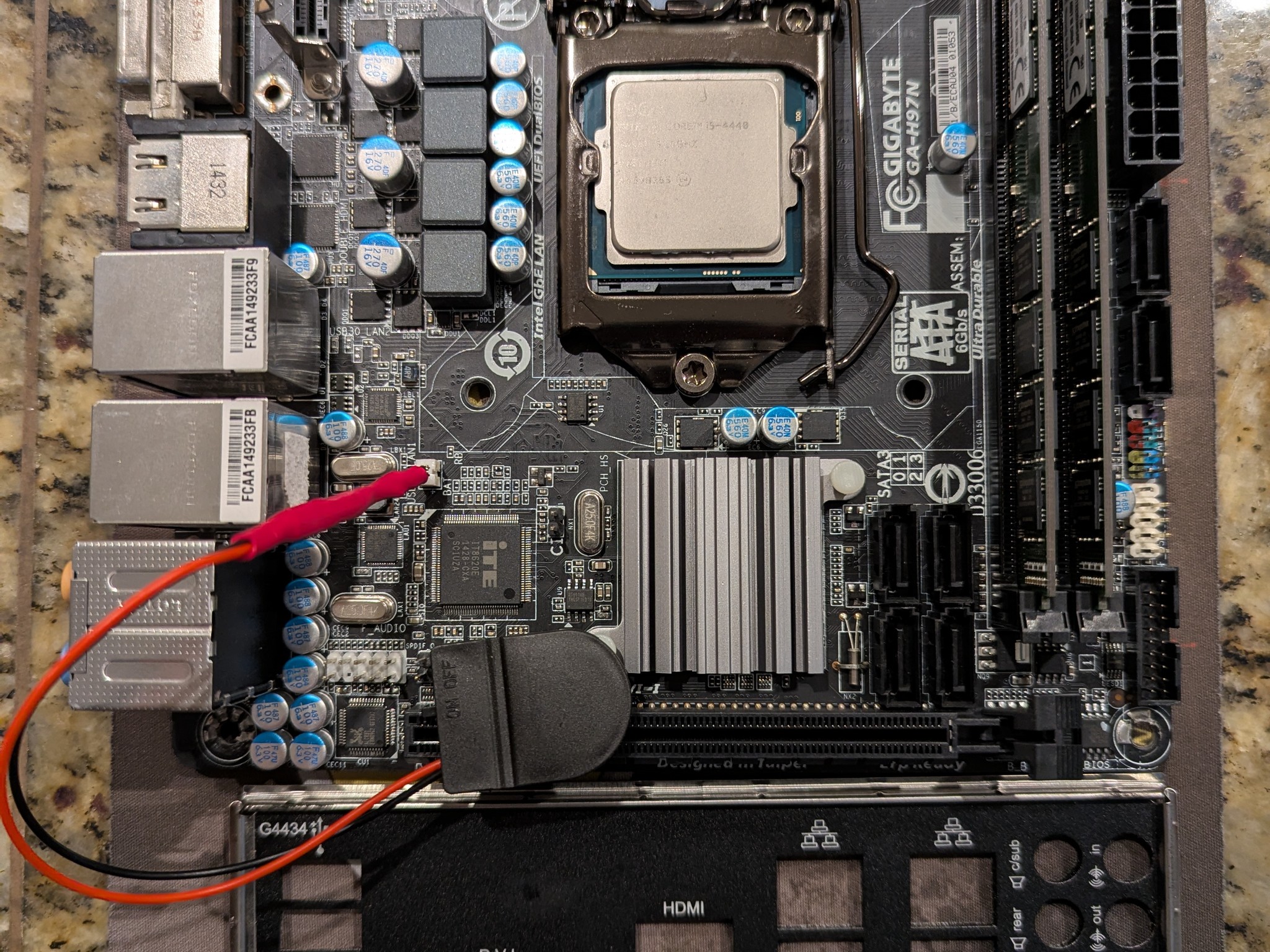 Gigabyte GA-H97N + Intel Core i5-4440 + 16GB DDR3 Combo