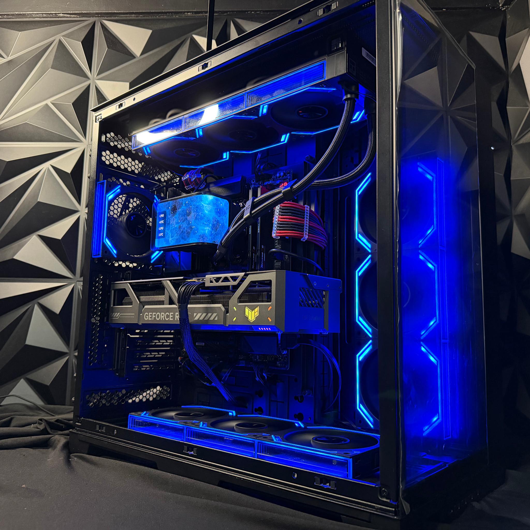 🔥🟥 REDLINE APEX 🟥🔥 Ryzen 9 9950X| RTX 5080| 64 GB DDR5| 6 TB NVMe| 1250W PSU