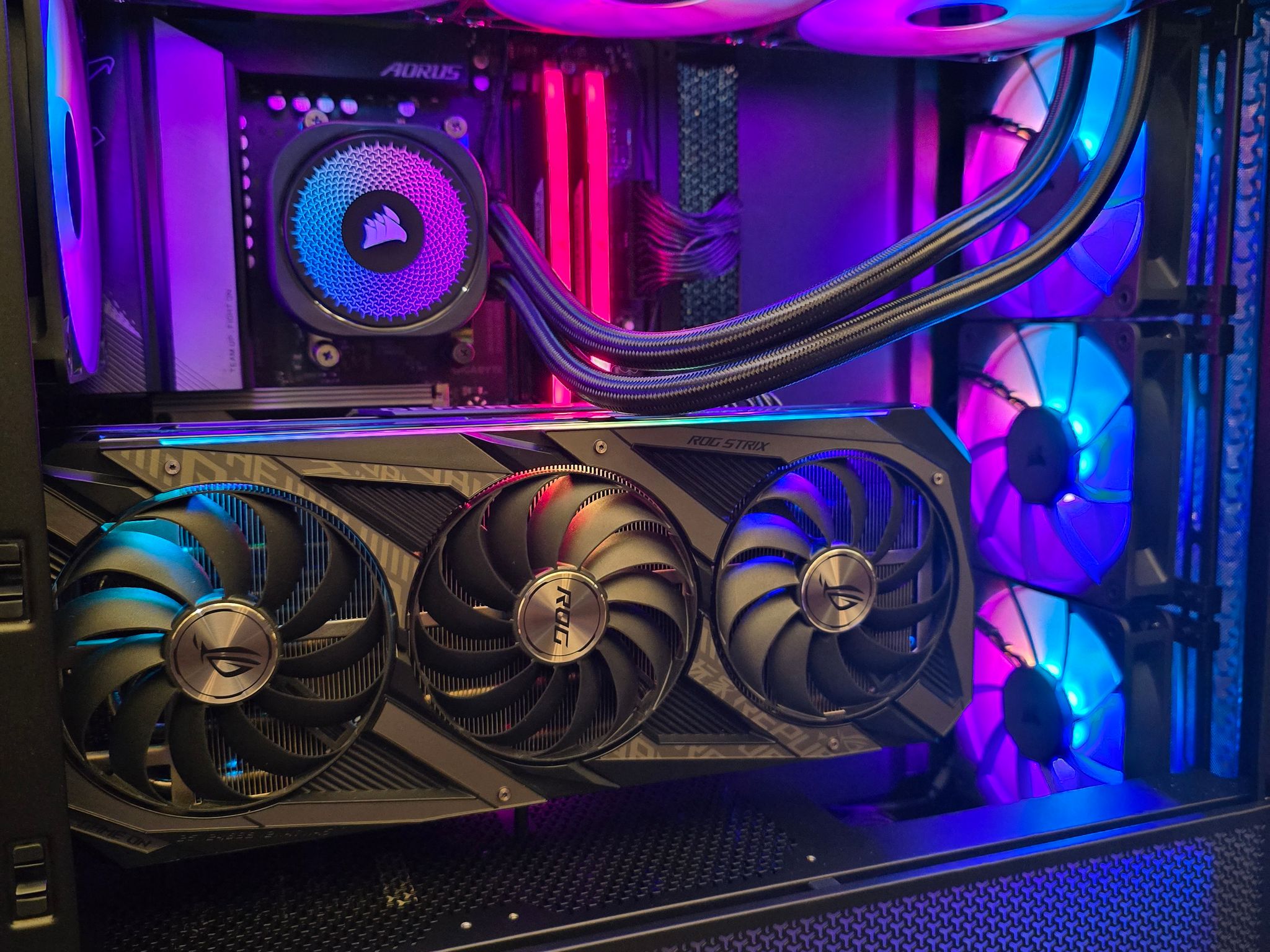 🚀 1440P CUSTOM AM5 PC | ROG STRIX RTX 3080 OC | RYZEN 5 7600X | 6000Mhz 32GB RAM | 1TB M.2 SSD 🚀