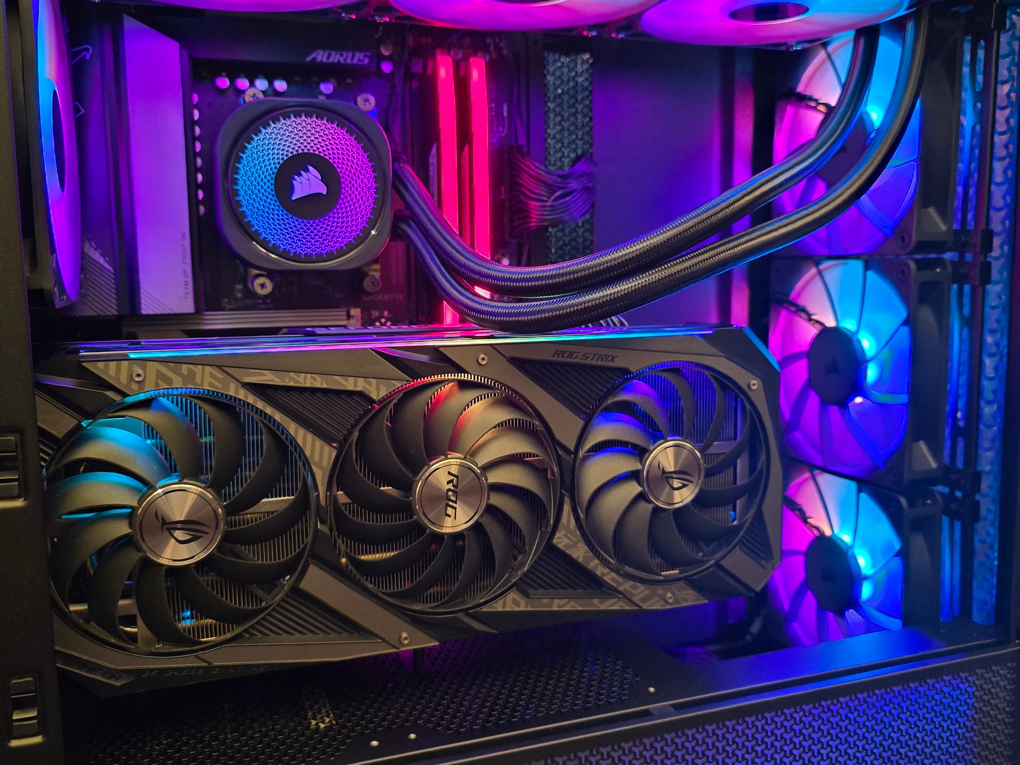 🚀 1440P CUSTOM AM5 PC | ROG STRIX RTX 3080 OC | RYZEN 5 7600X | 6000Mhz 32GB RAM | 1TB M.2 SSD 🚀