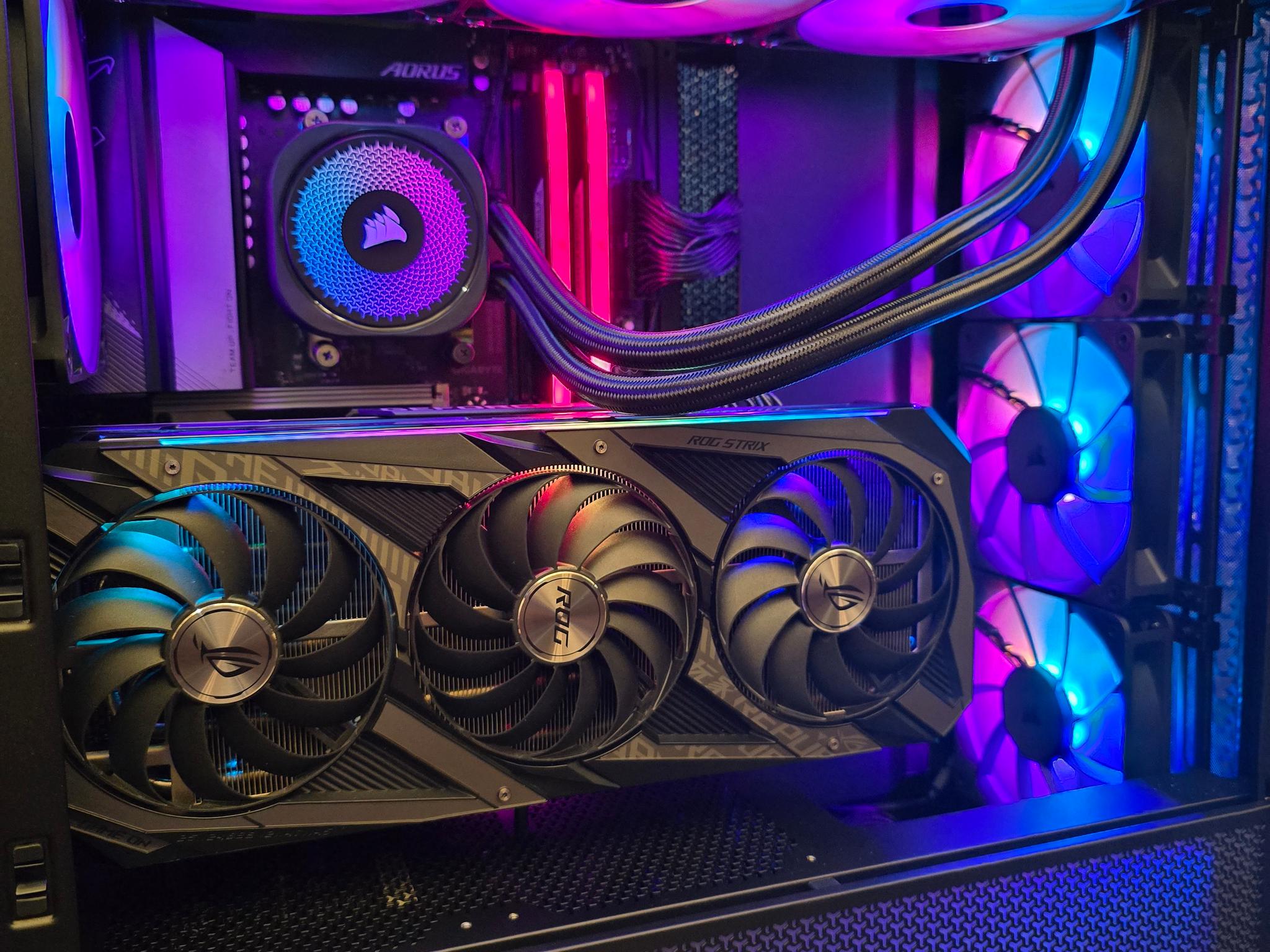🚀 1440P CUSTOM AM5 PC | ROG STRIX RTX 3080 OC | RYZEN 5 7600X | 6000Mhz 32GB RAM | 1TB M.2 SSD 🚀