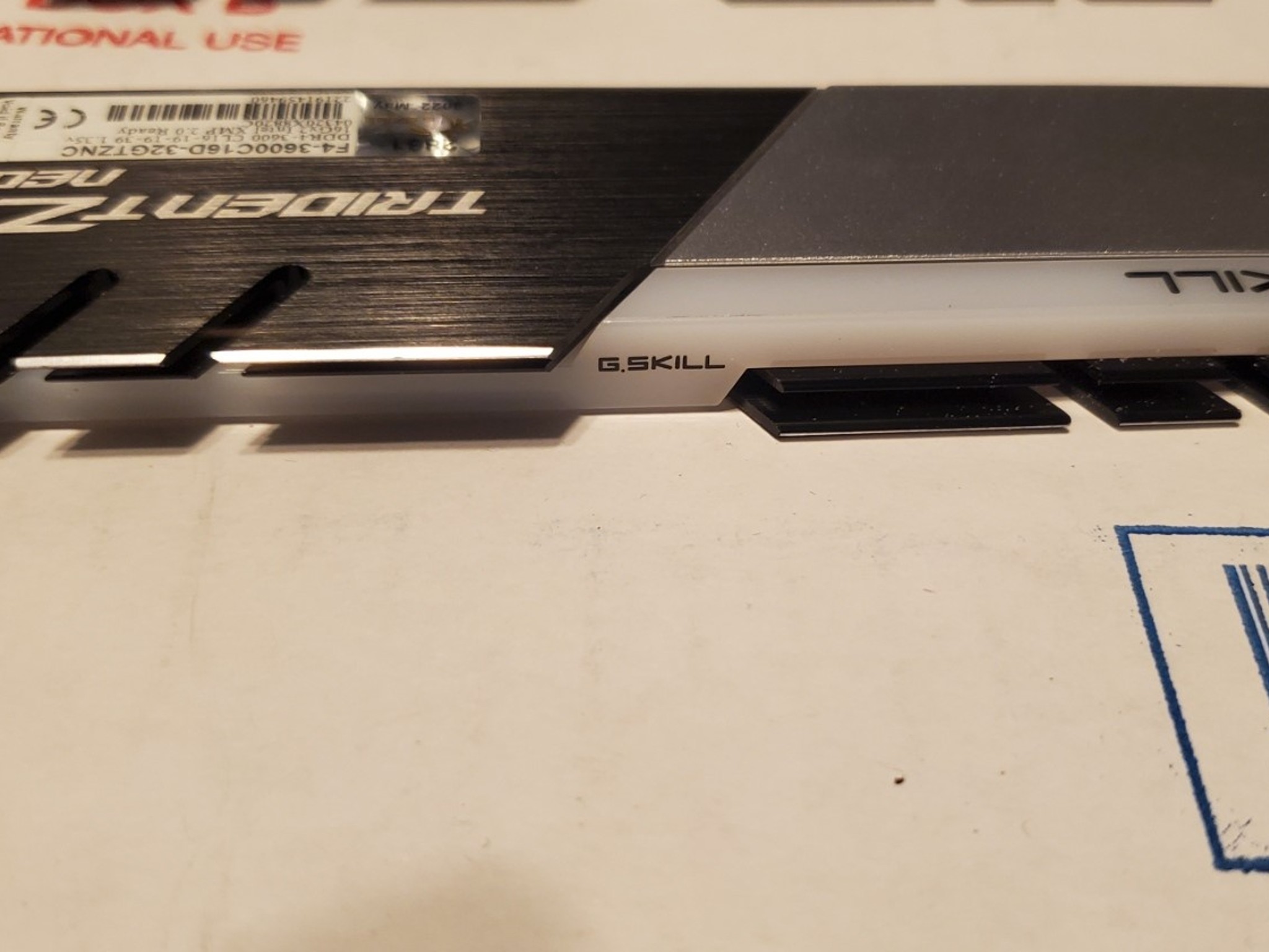 G.SKILL Trident Z Neo 32GB (2 x 16GB) RGB DDR4 3600mhz CL16 (PC4 28800) Desktop Memory