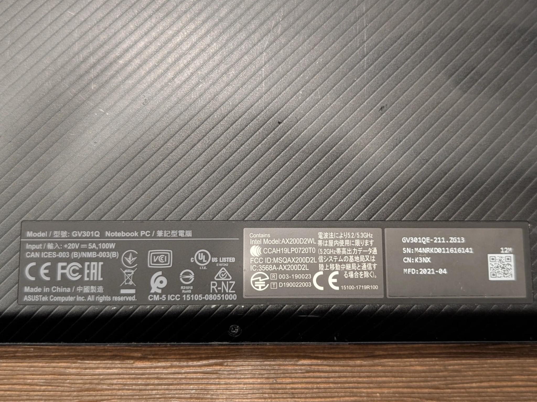 2021 Asus ROG Flow X13 2-in-1 Laptop | 5900HS | 3050Ti | 16GB Ram | 1TB NVME