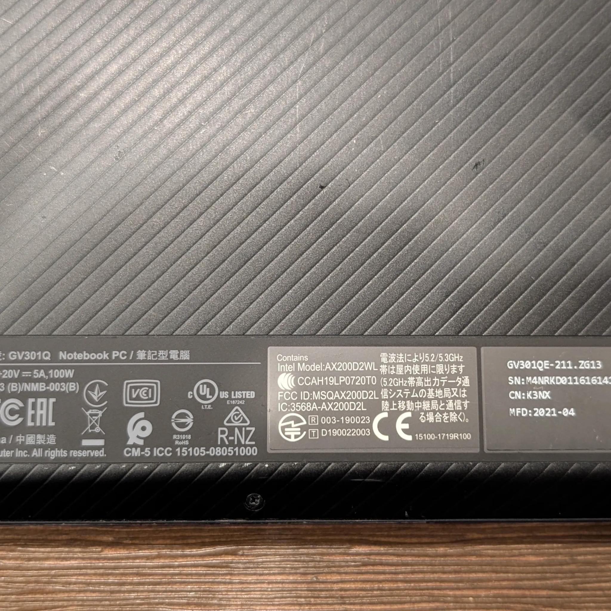 2021 Asus ROG Flow X13 2-in-1 Laptop | 5900HS | 3050Ti | 16GB Ram | 1TB NVME